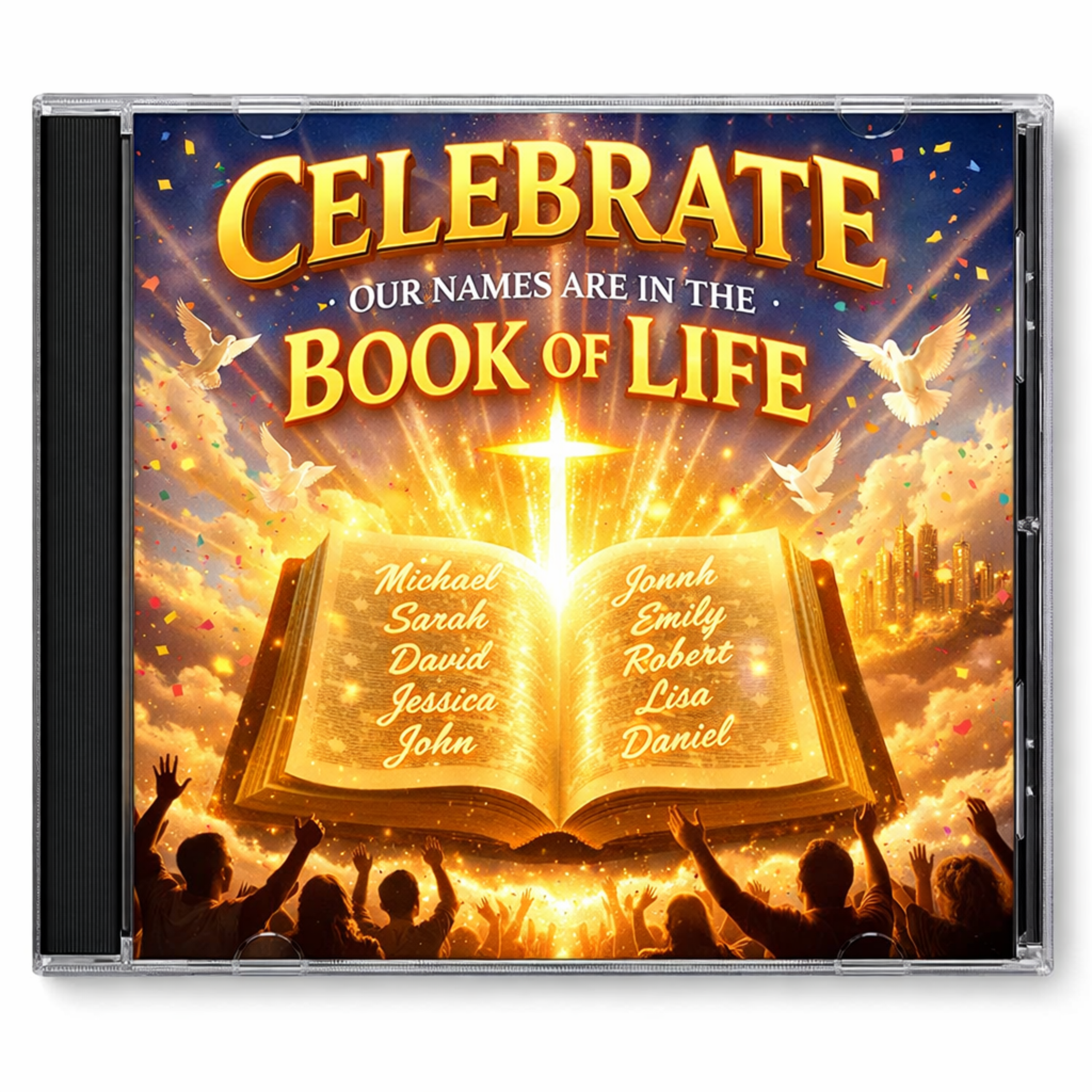 Celebrate our names are in the Book of Life artwork