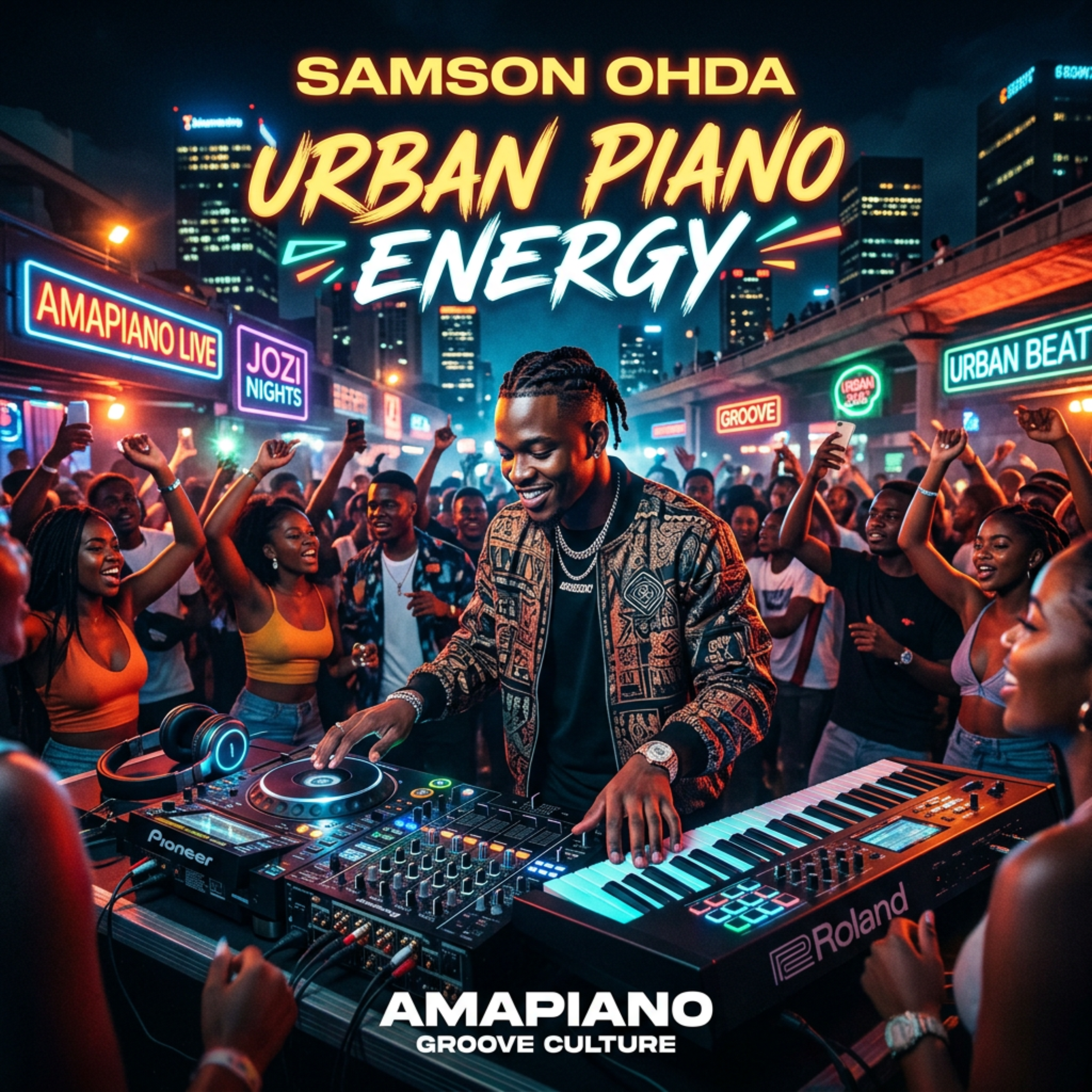 Urban Piano Energy by Samson Ohda  cover art