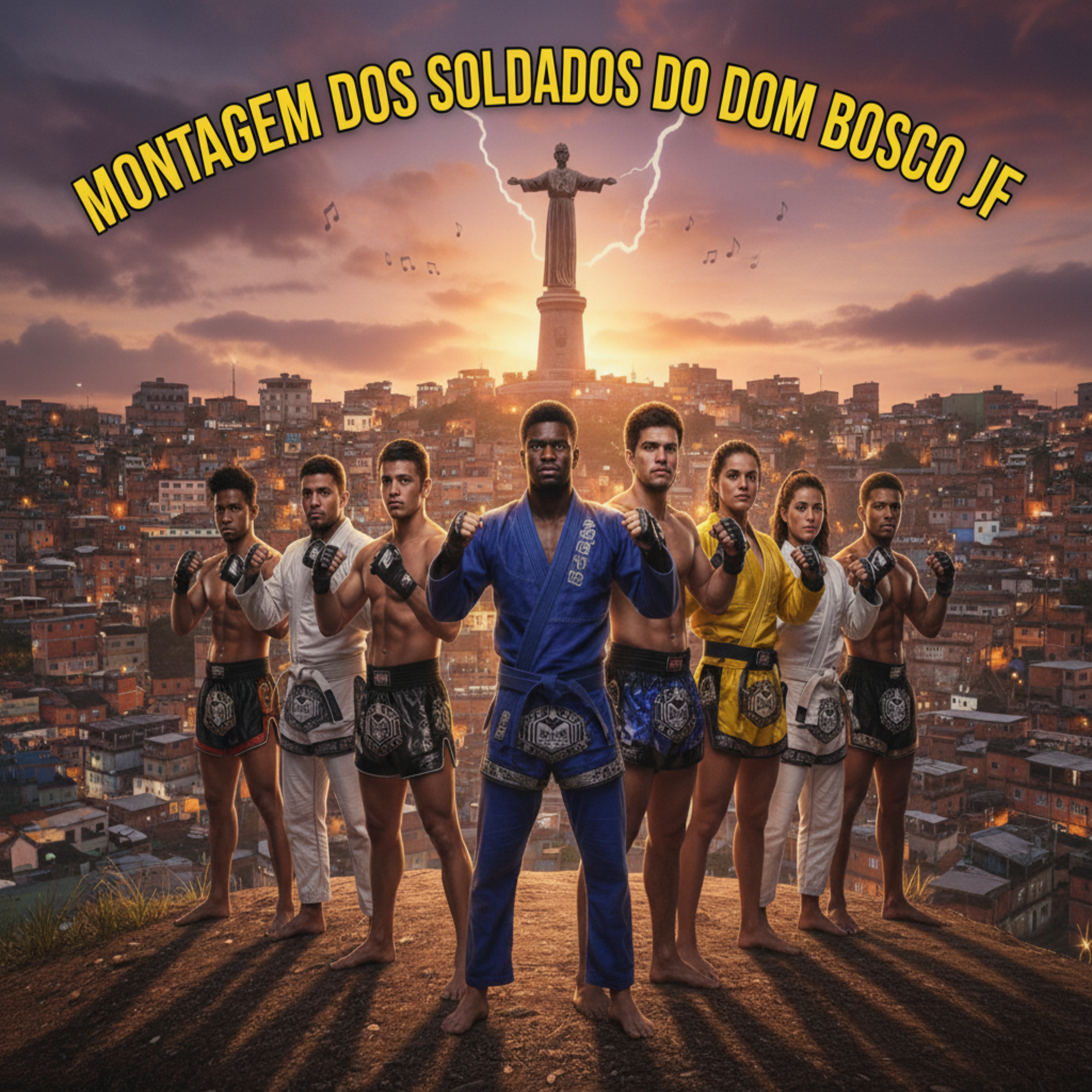 Montagem dos Soldados do Dom Bosco JF artwork