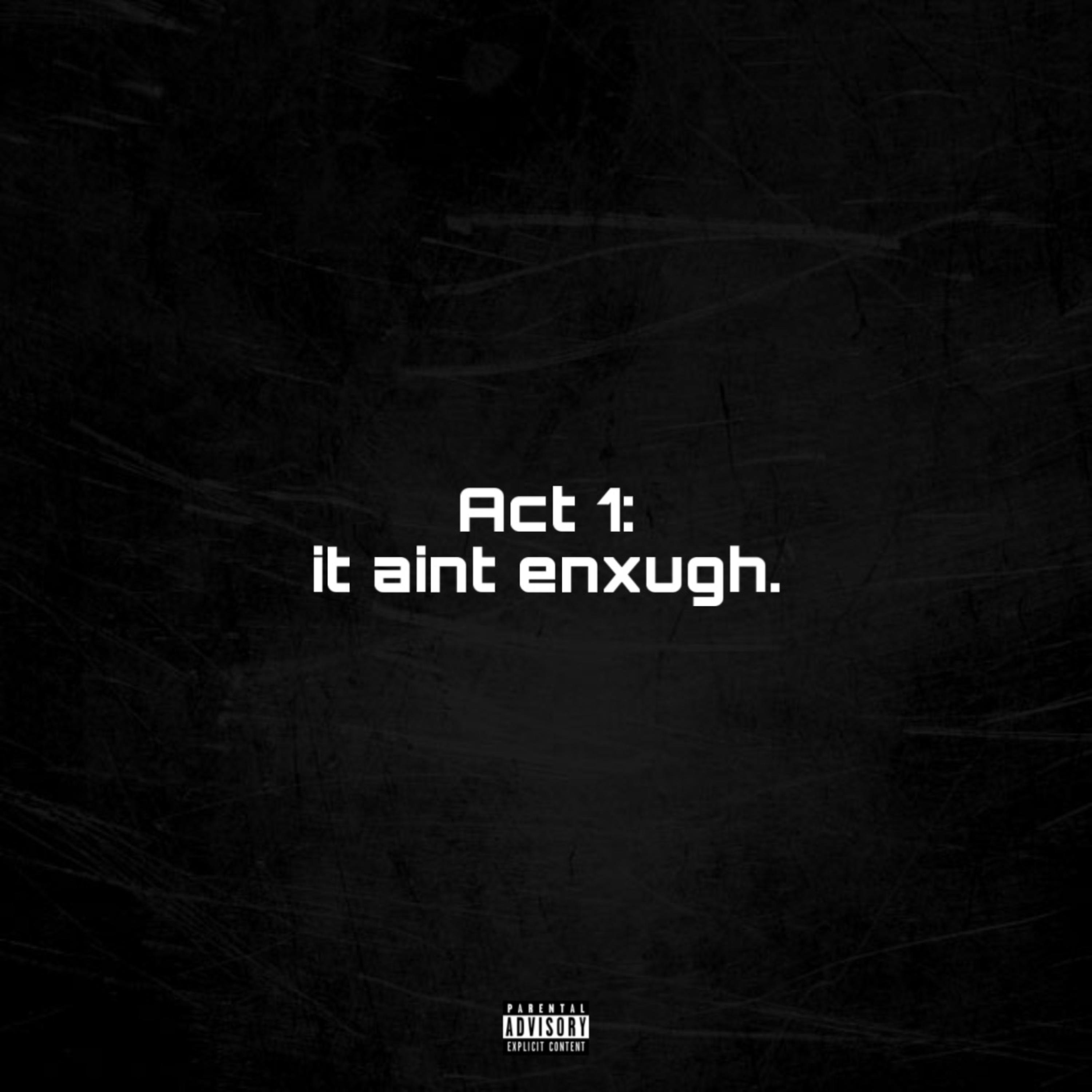 Act 1: it aint enxugh artwork