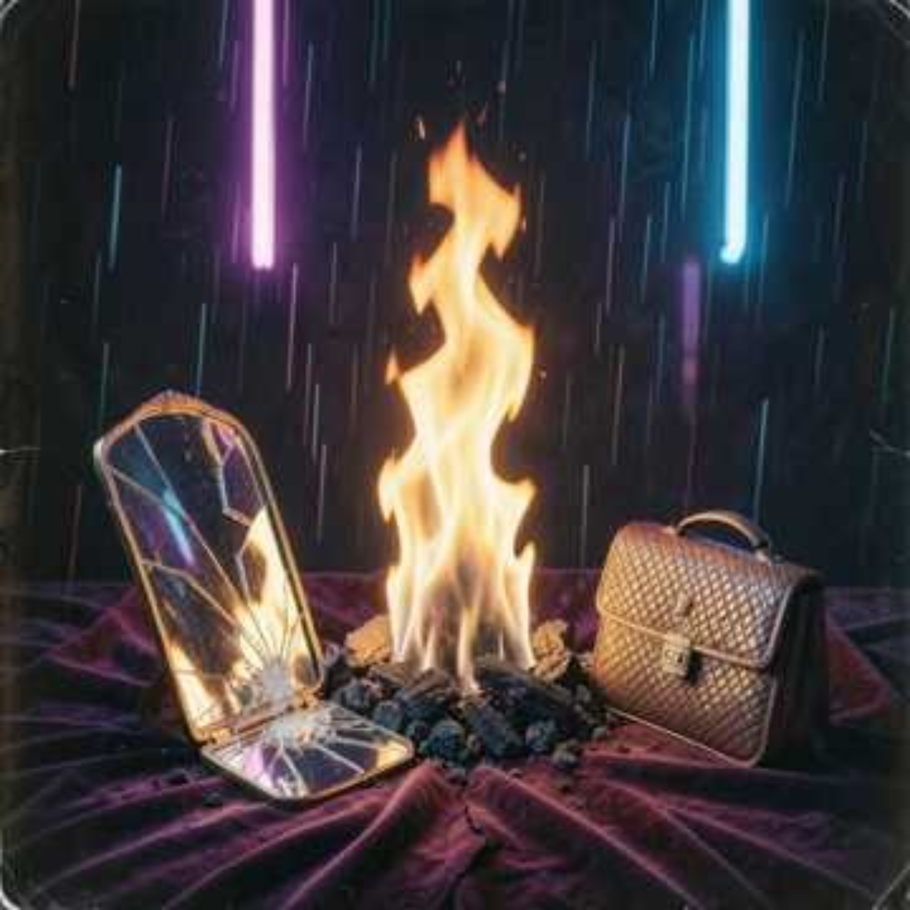 Too real for him artwork
