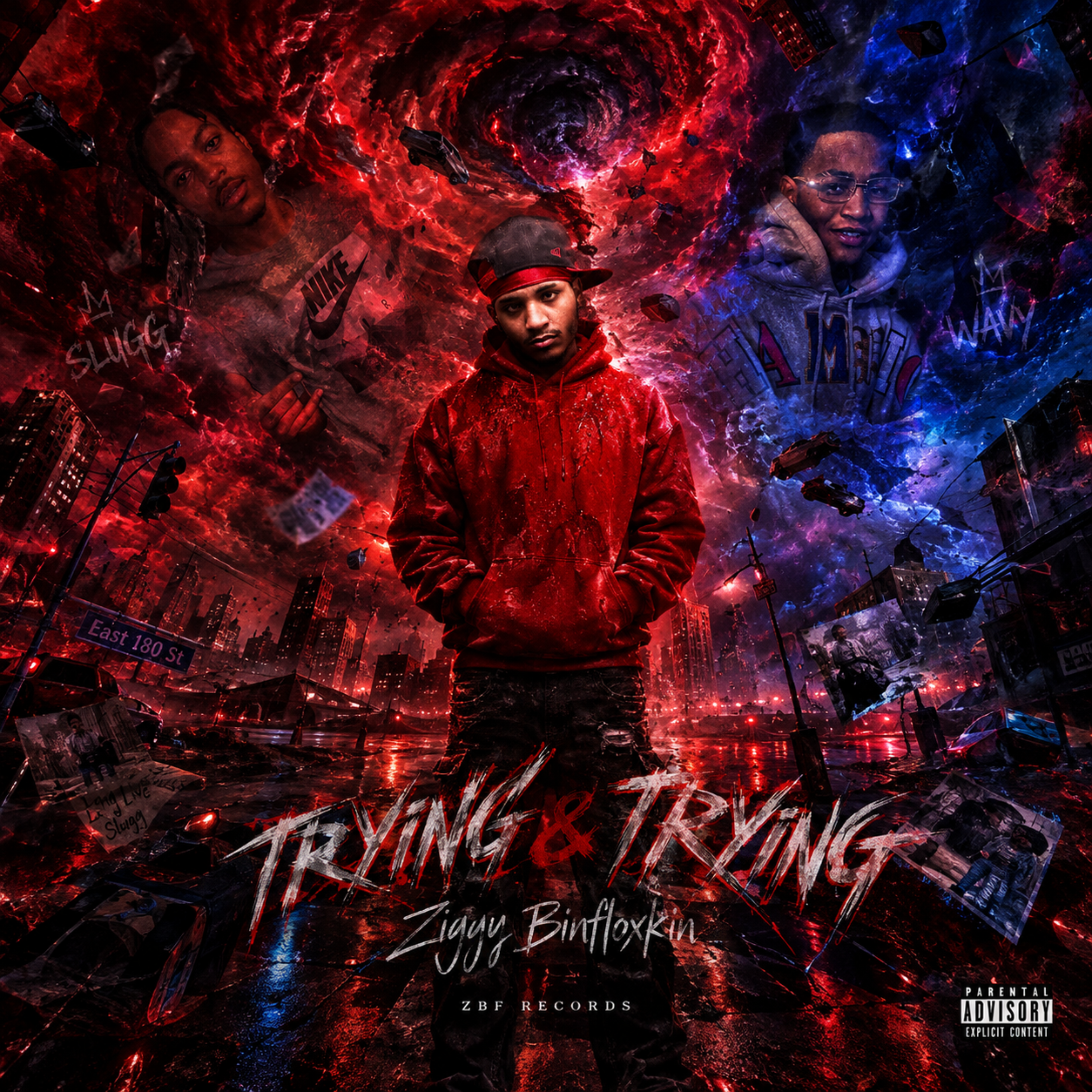 Trying & Trying by Ziggy Binfloxkin cover art