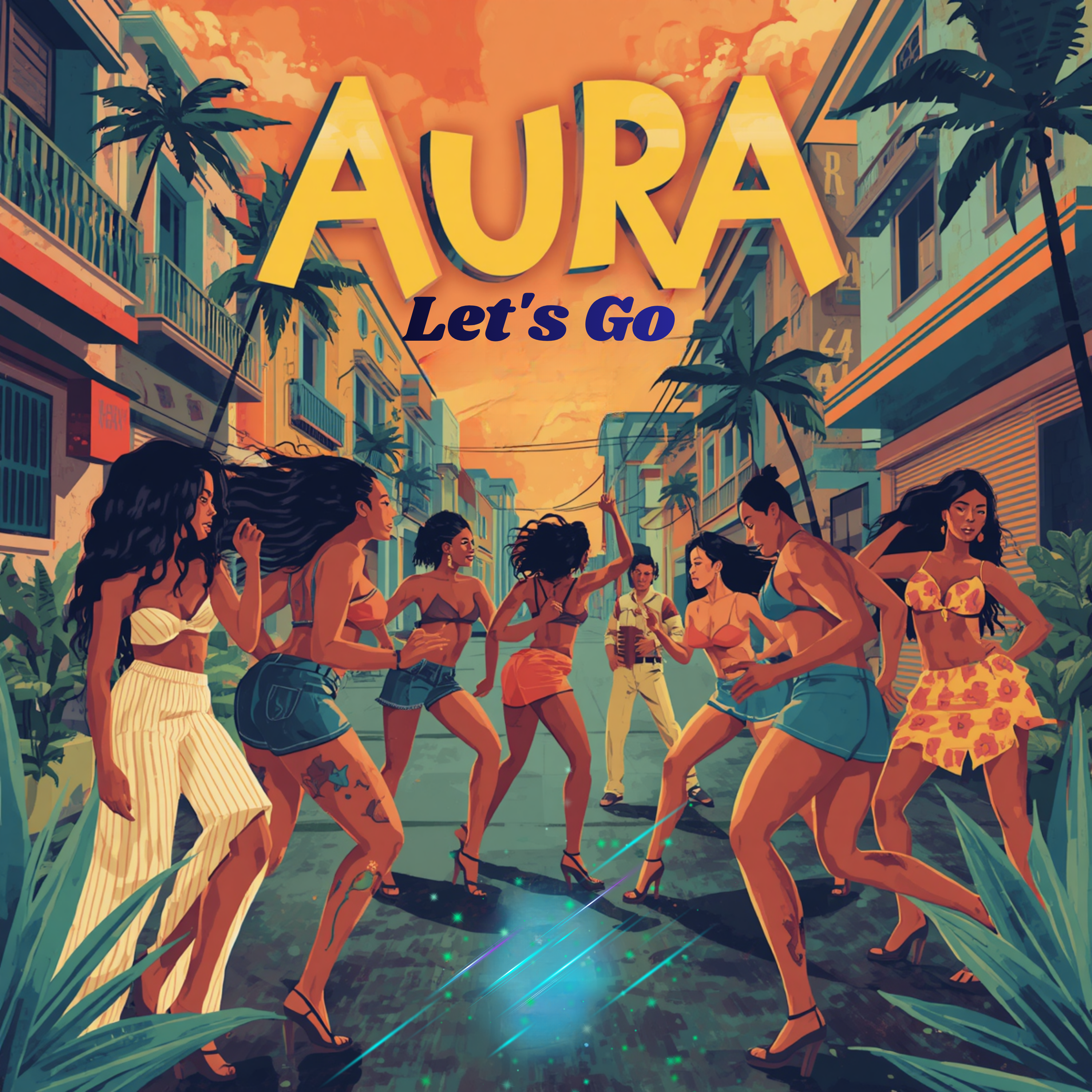 Aura Let's Go by TanjiN cover art