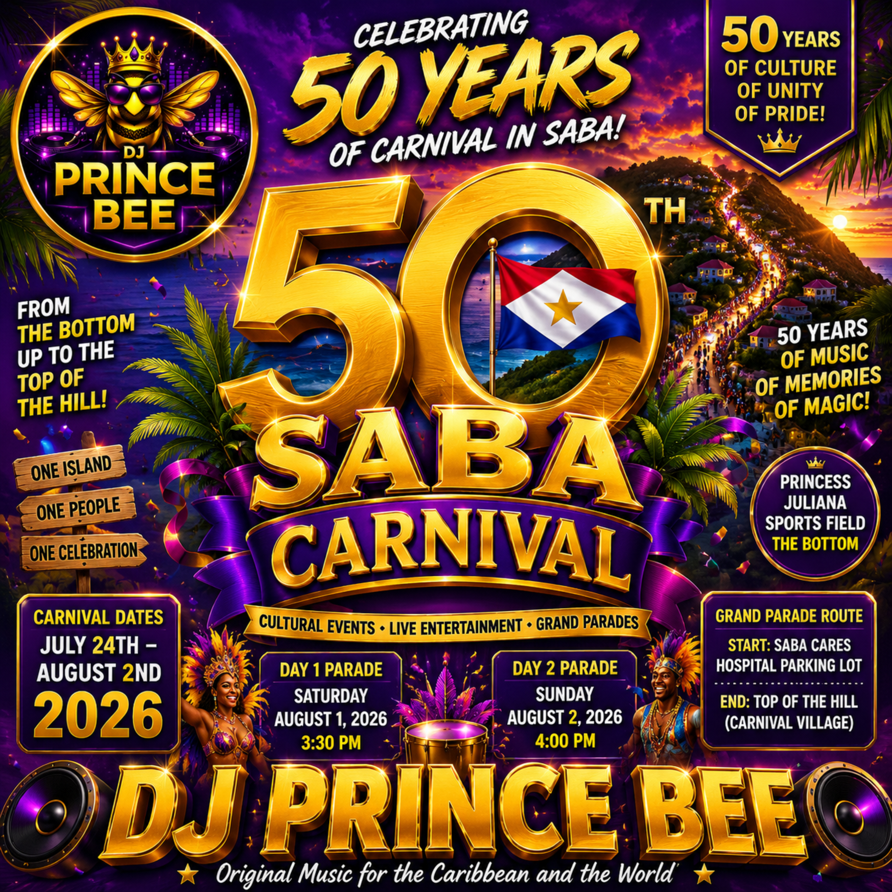 Saba Carnival 50 by DJ PRINCE BEE cover art