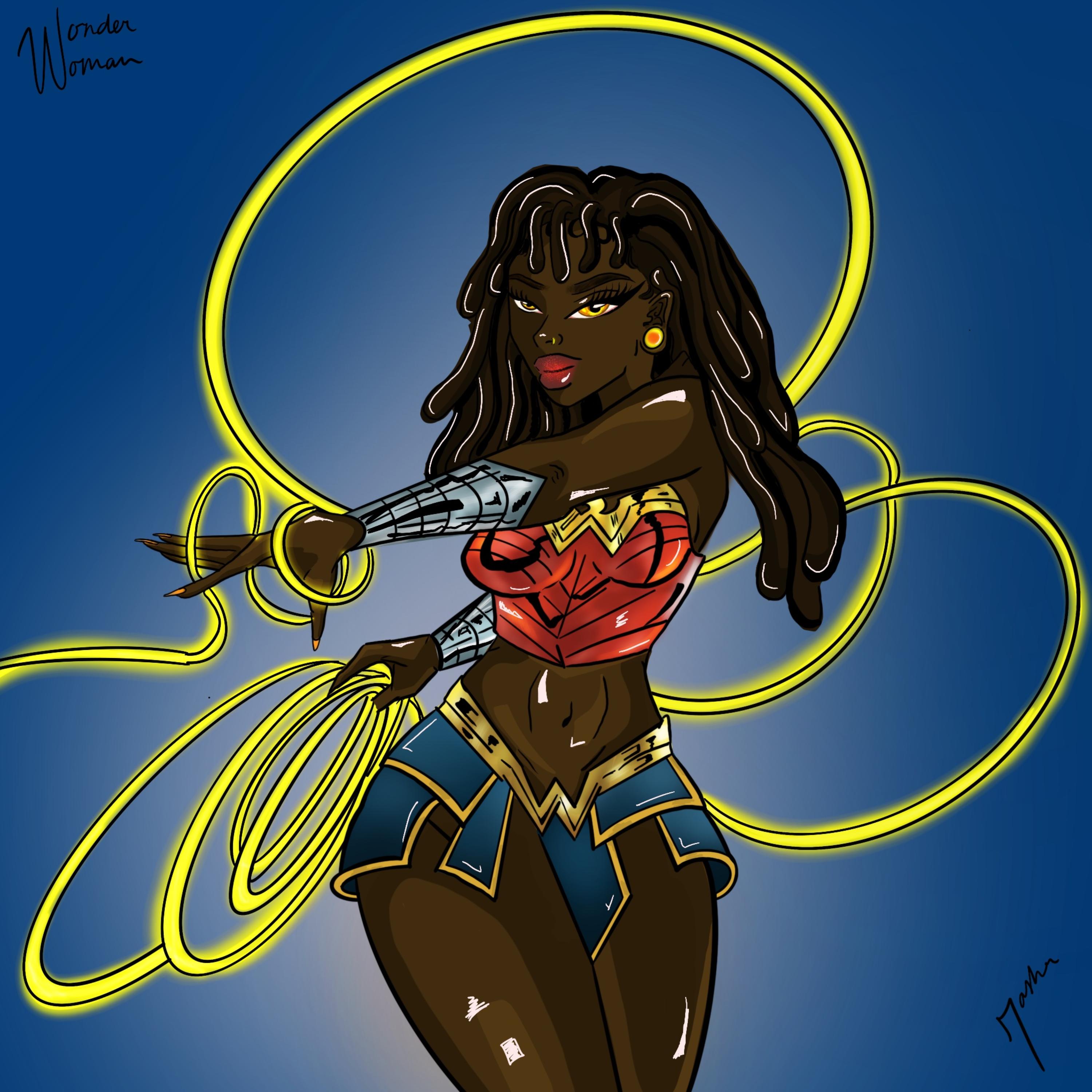 Wonder Woman by Ayodele IAFT cover art