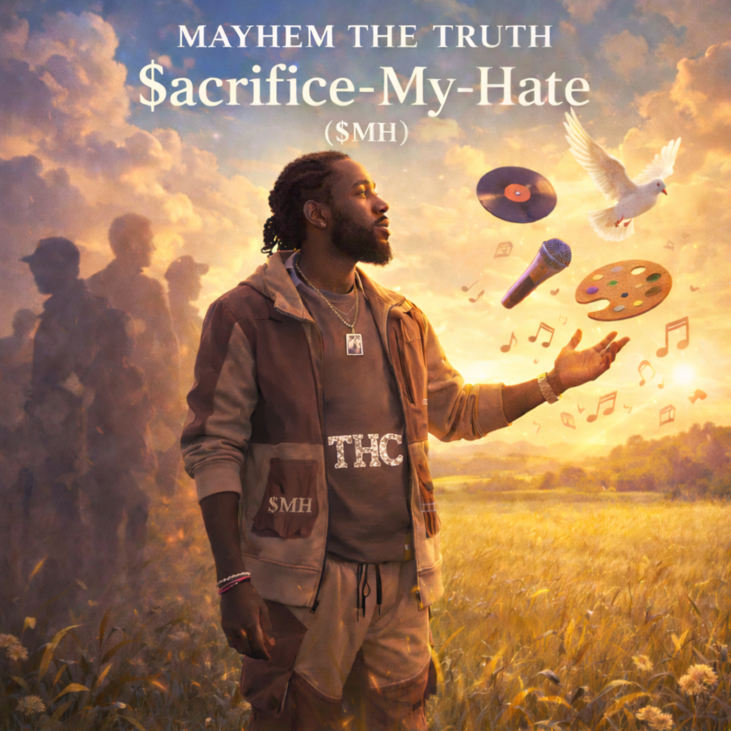 Sacrificed my HATE artwork