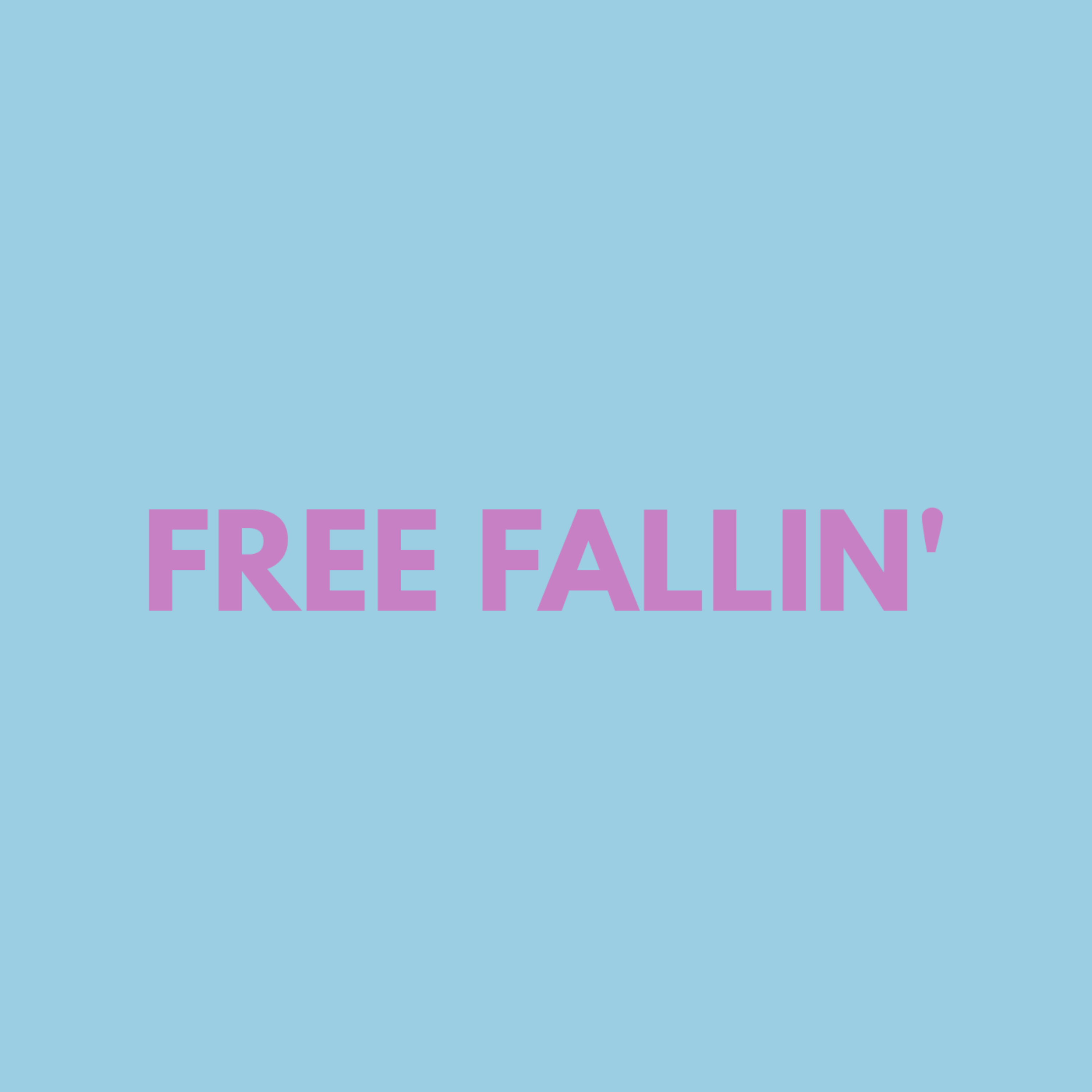 FREE FALLIN' artwork