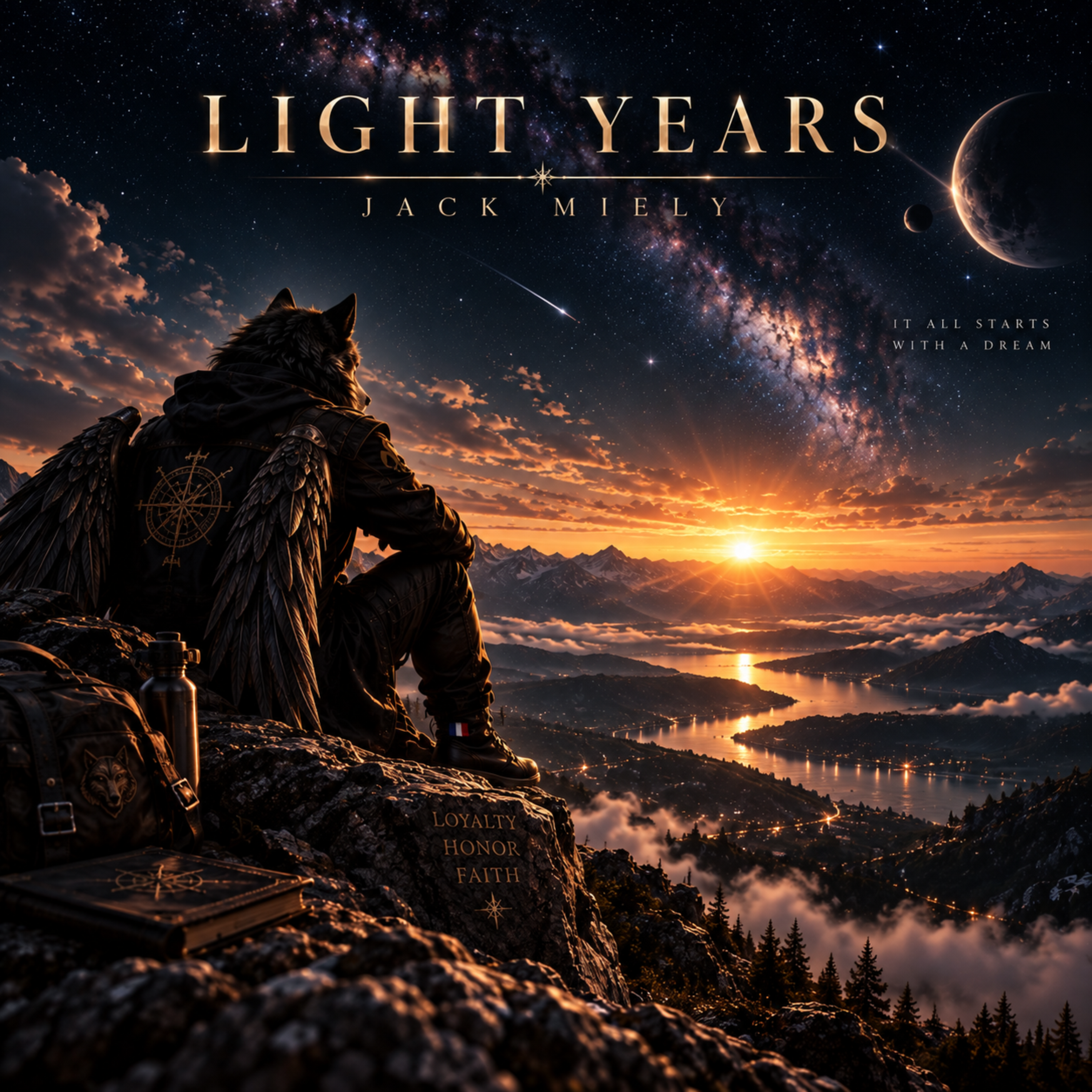 LIGHT YEARS by Jack Miely cover art