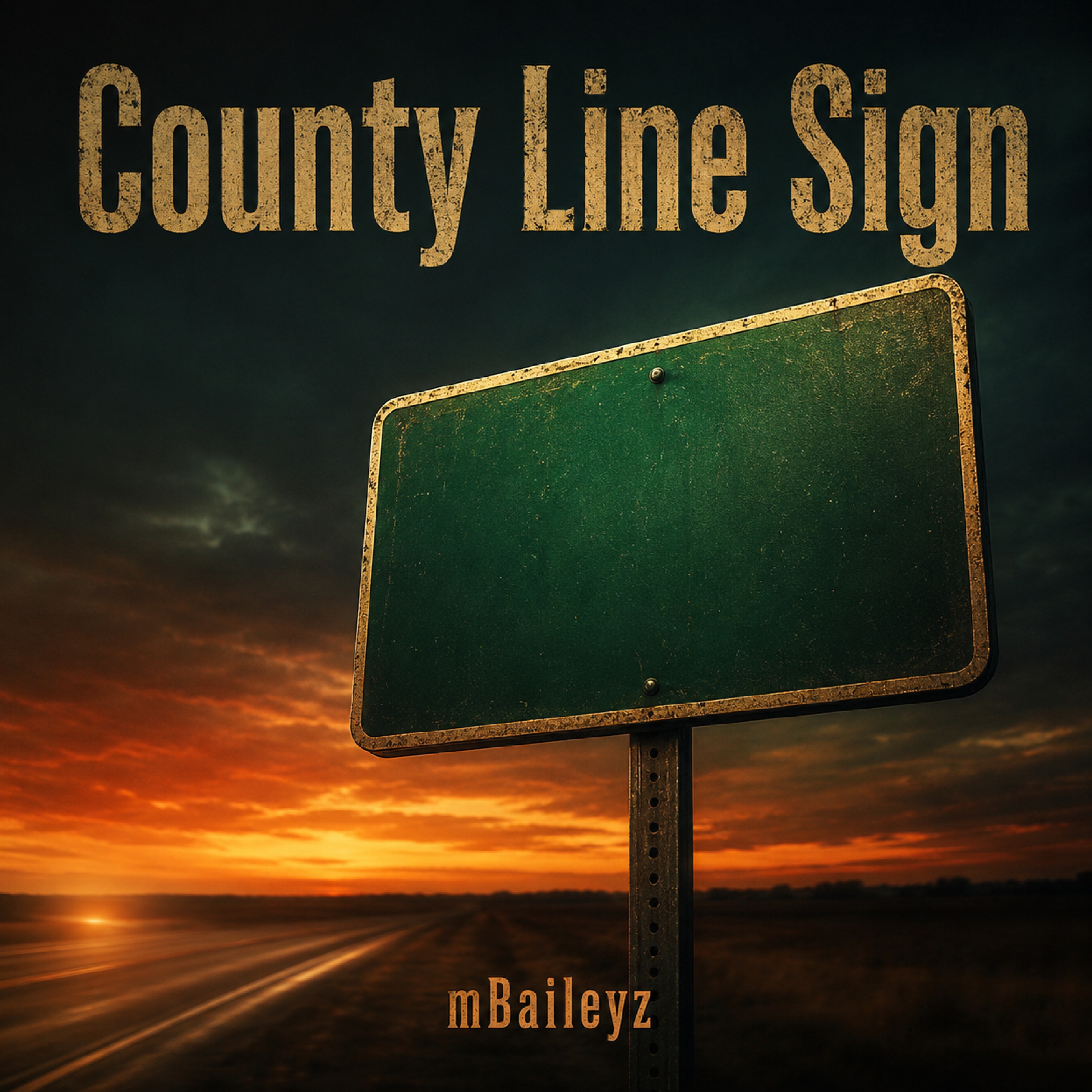 County Line Sign by mBaileyz cover art