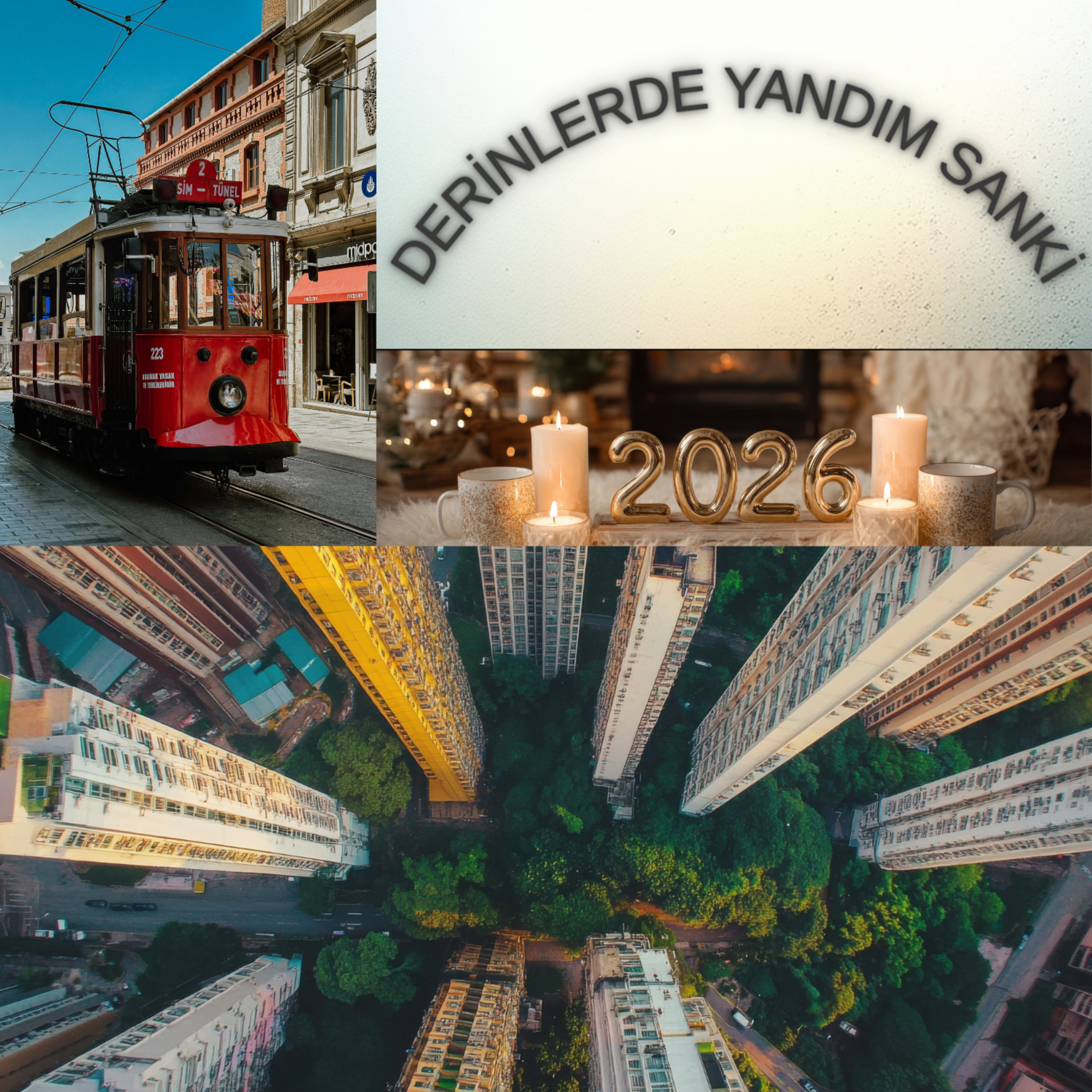 DERİNLERDE YANDIM SANKİ artwork