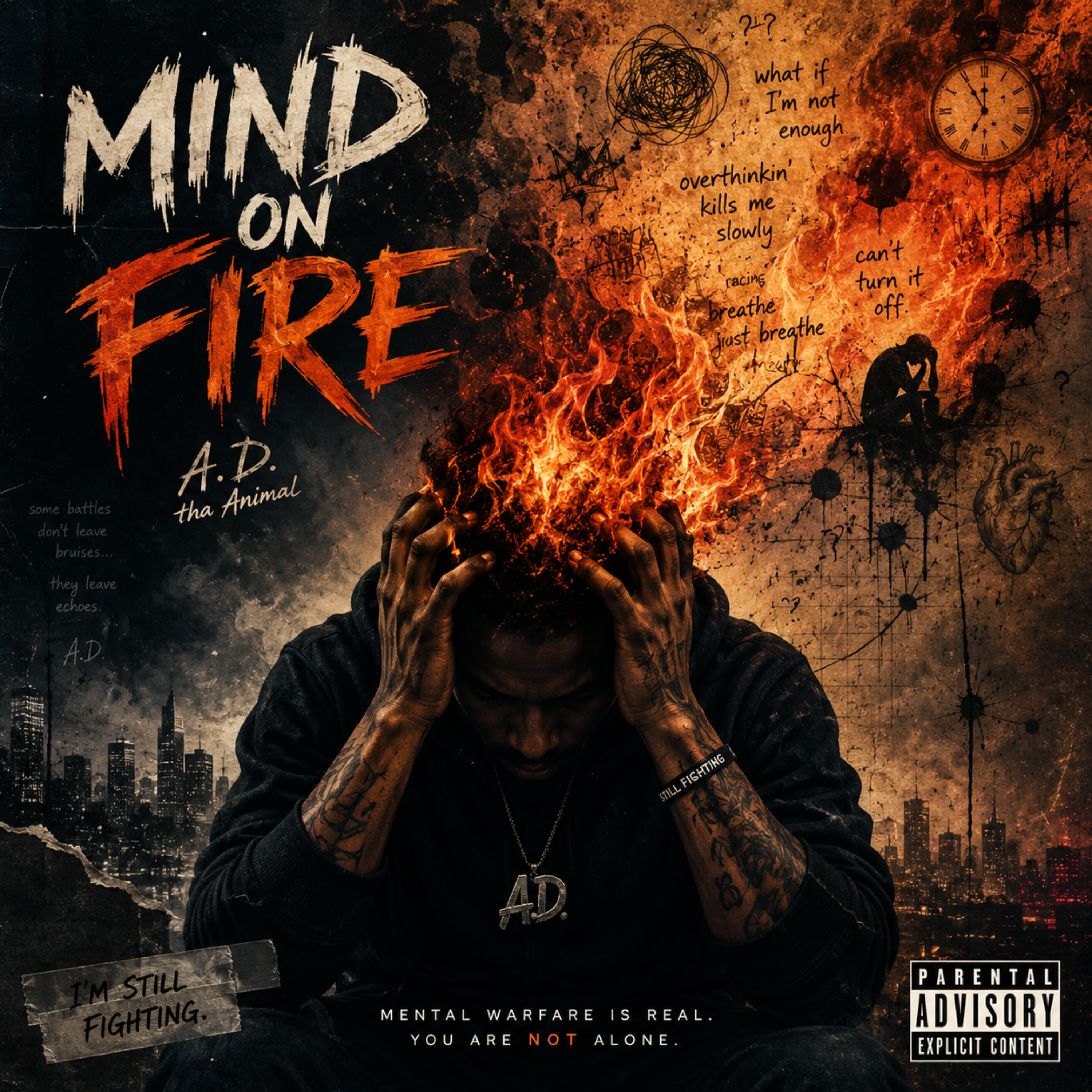 Mind on Fire by A.D. cover art