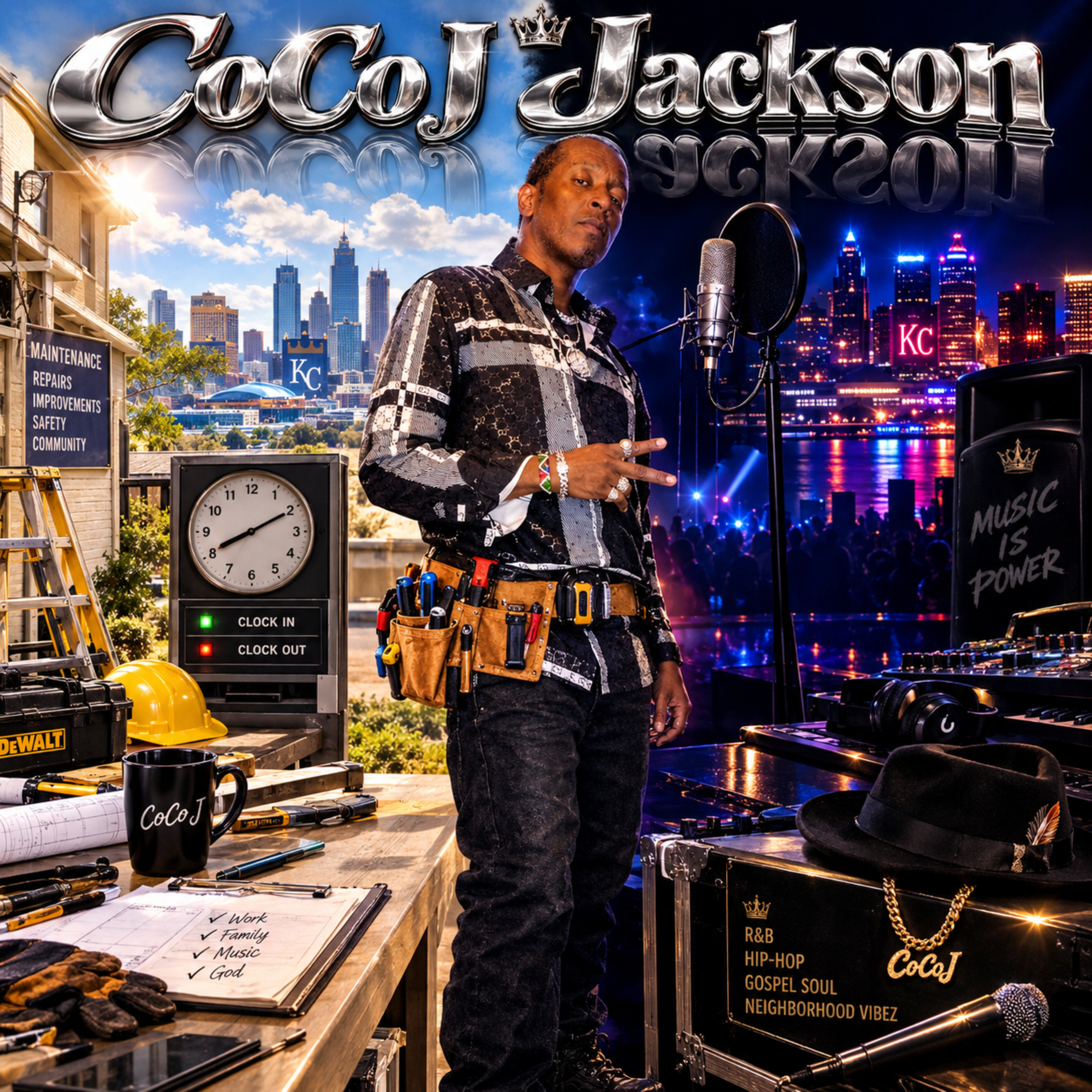 Clock IN (NO Days OFF) by CoCoJ Jackson cover art