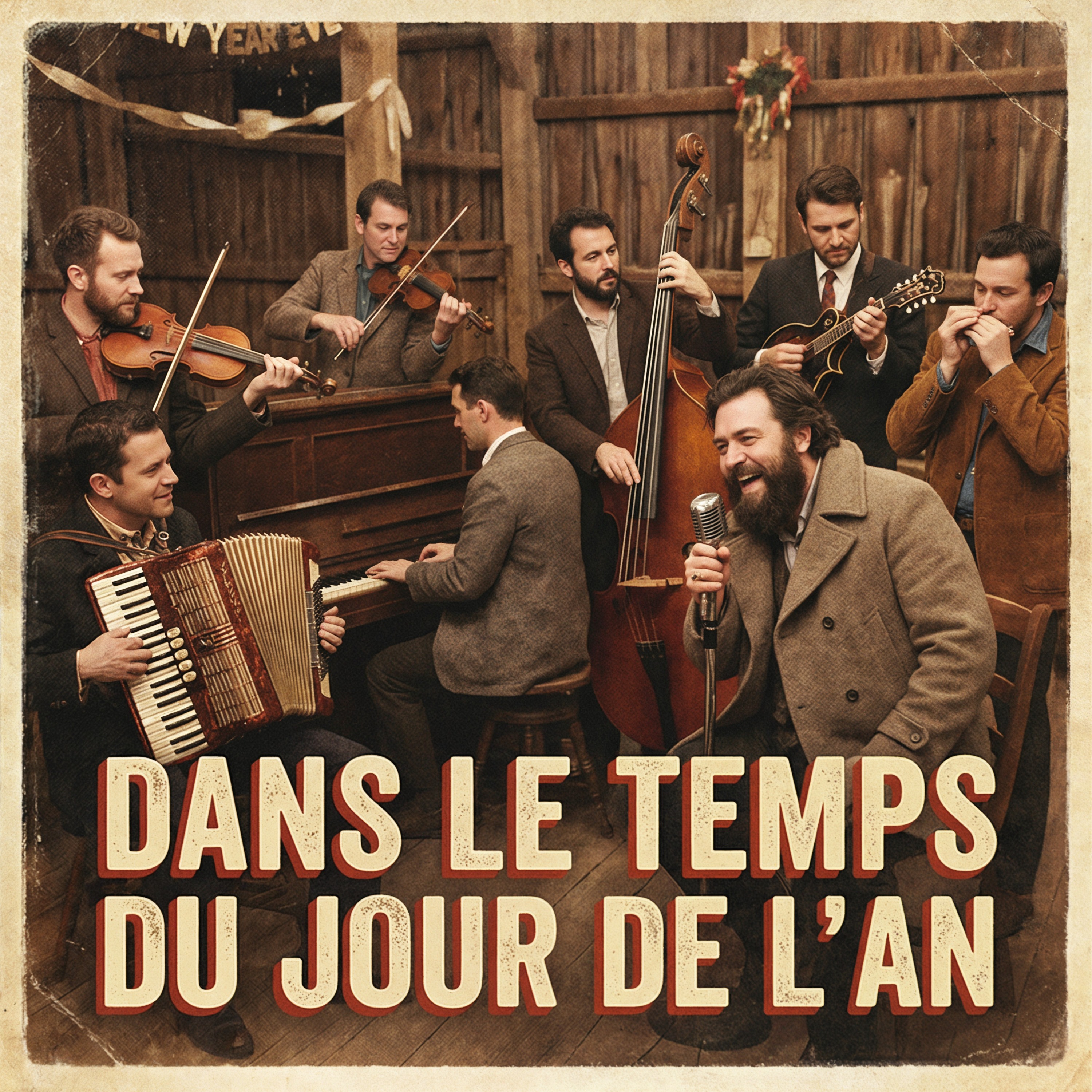 Dans le temps du jour de l'An artwork