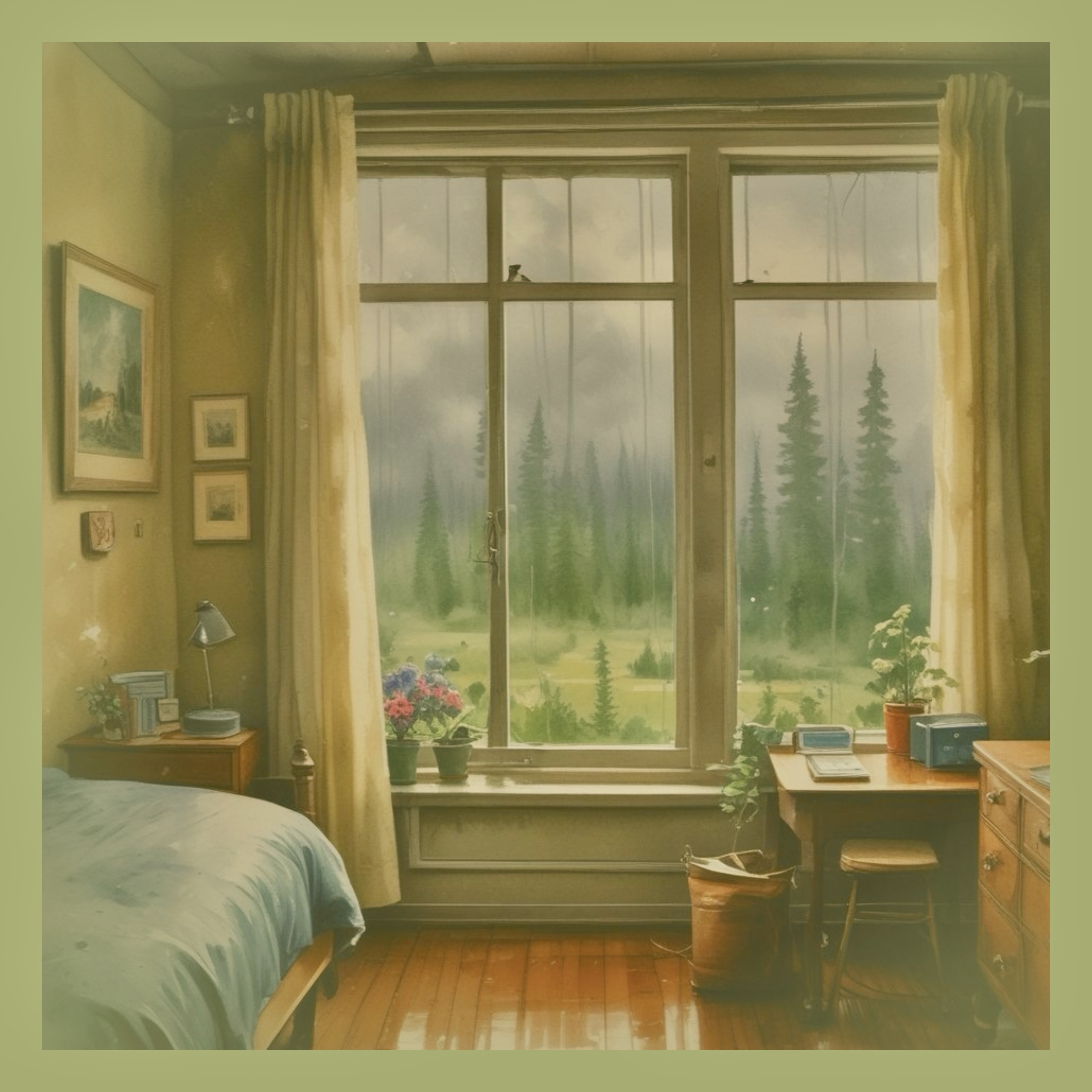 bedroom artwork