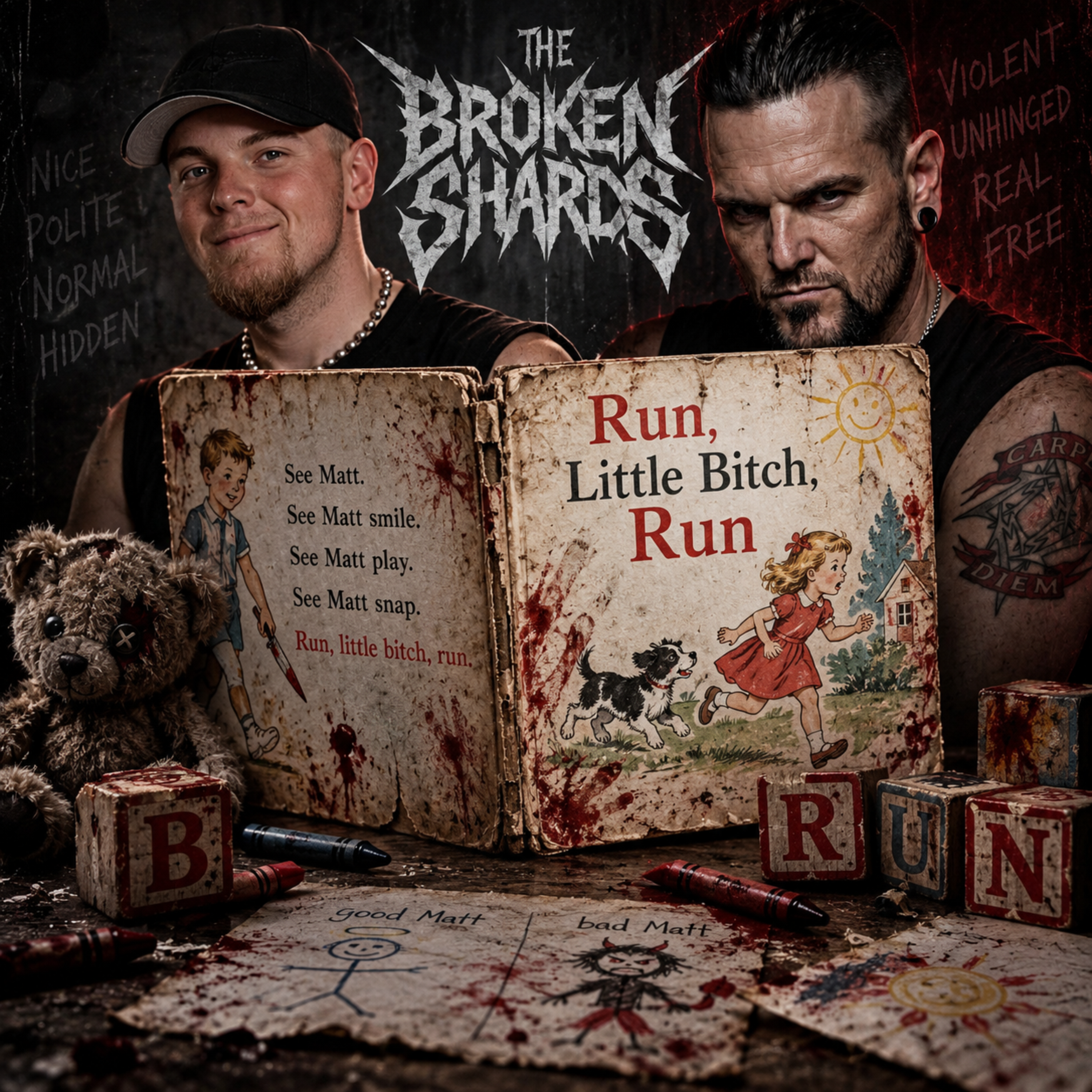 Run Little Bitch, Run! by The Broken Shards cover art