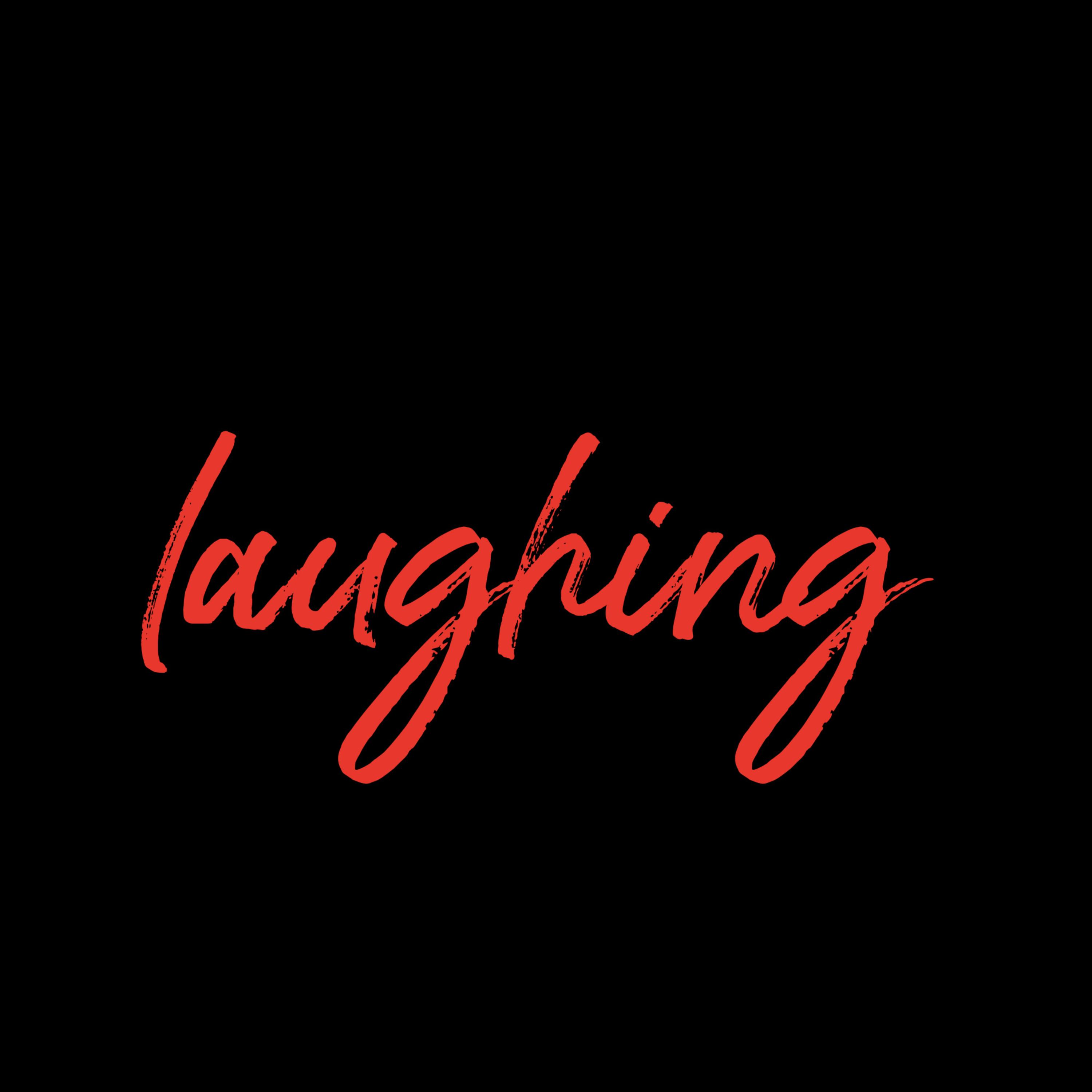 laughing artwork