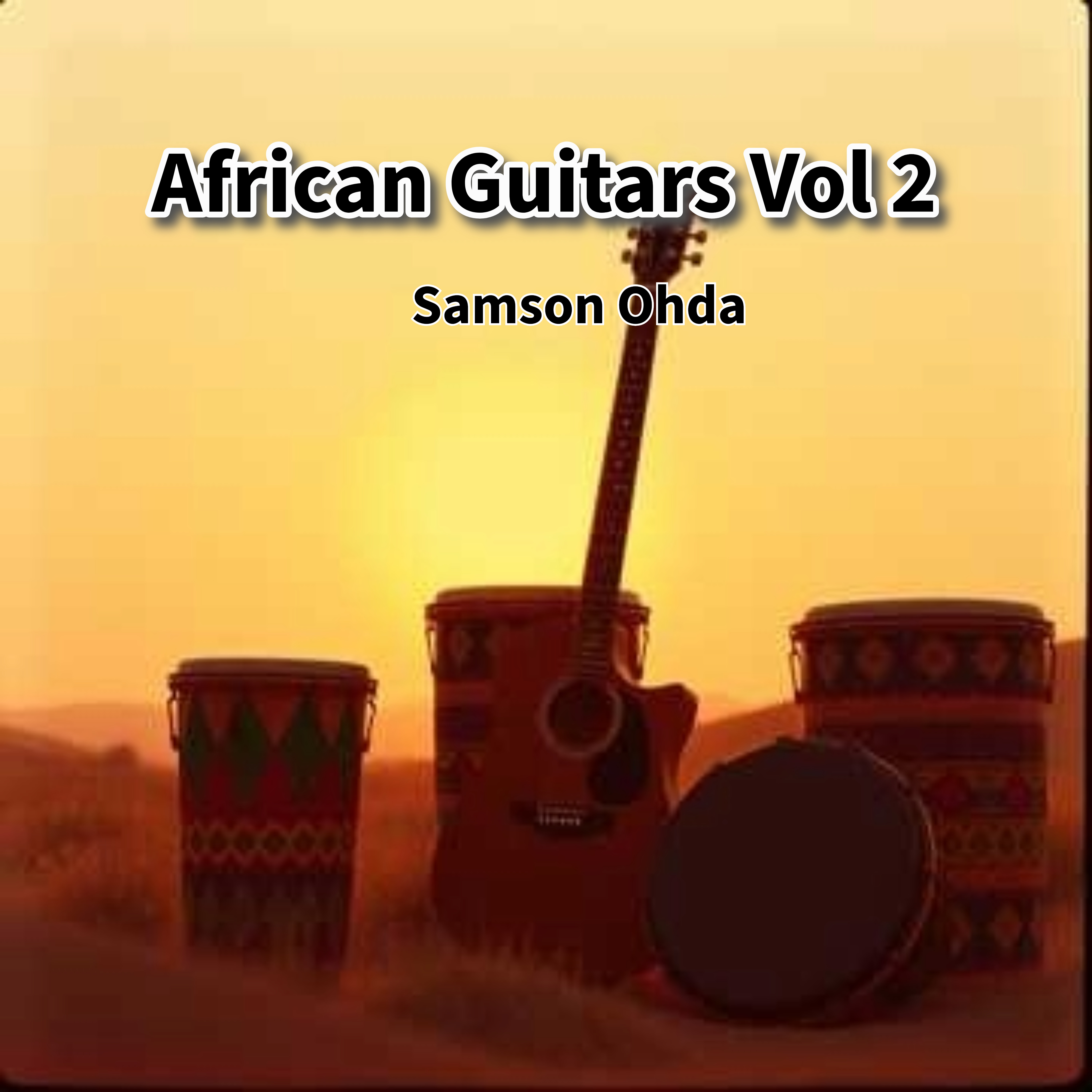 African Guitars Vol 2 Album artwork
