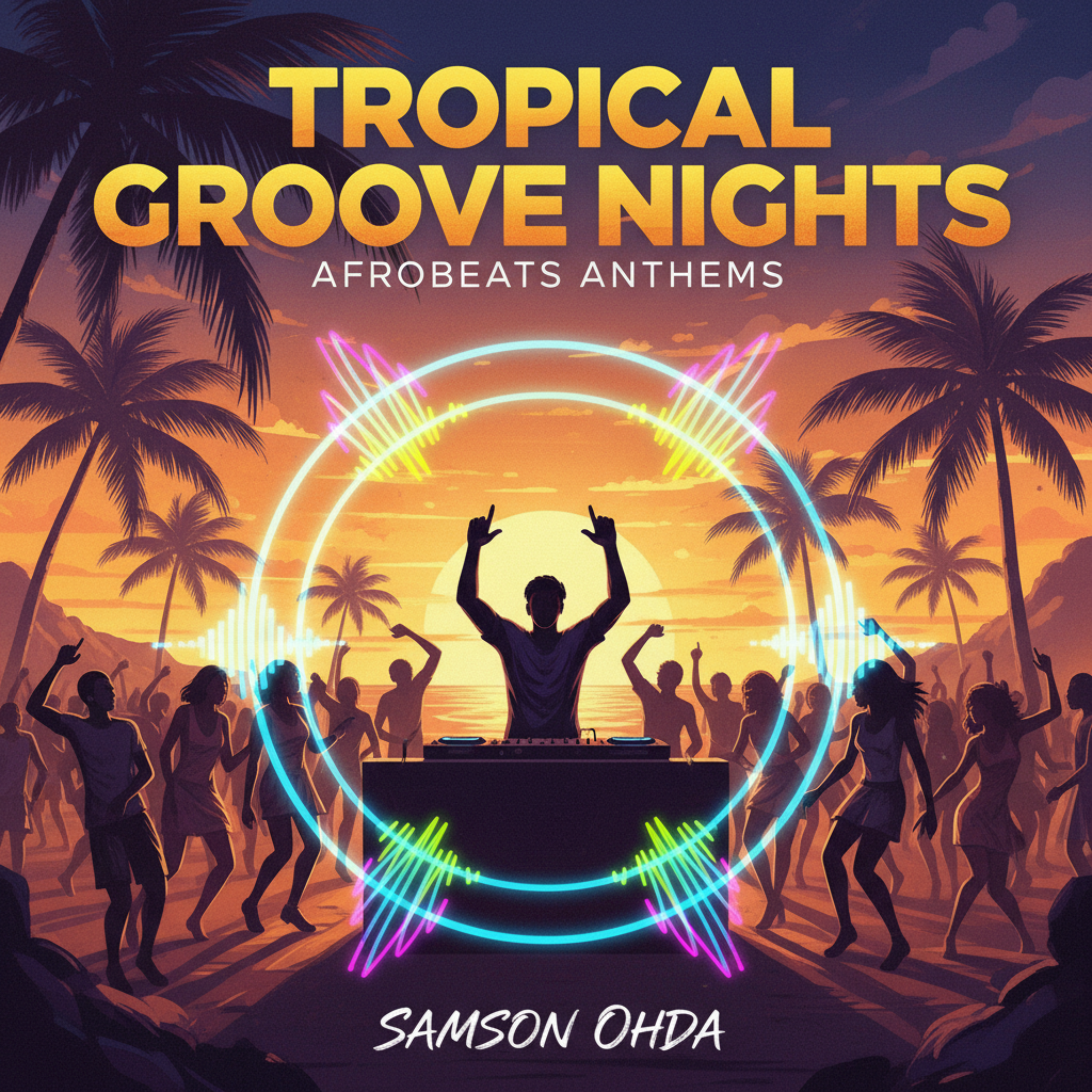 Tropical Groove Nights artwork