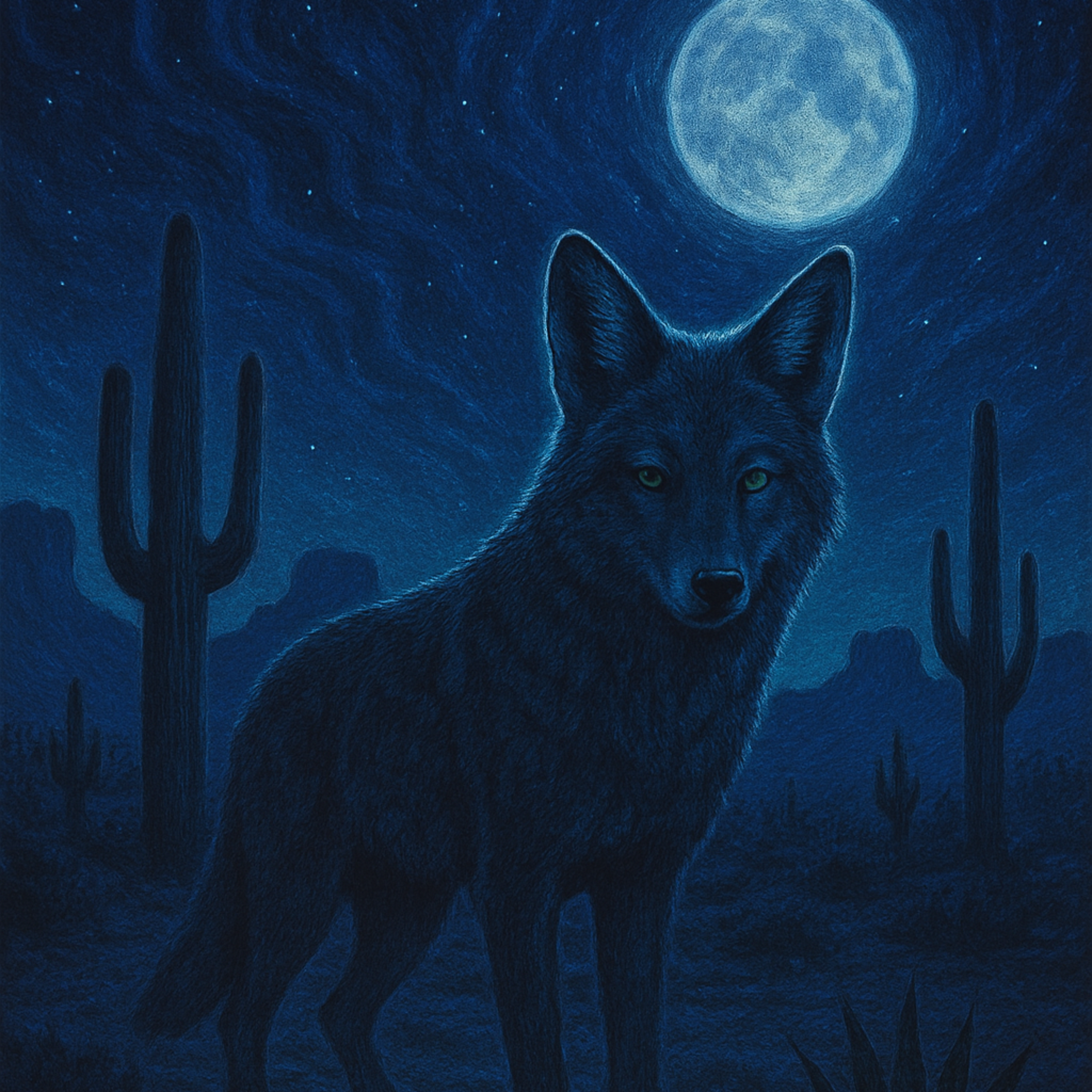 Peyote Coyote artwork