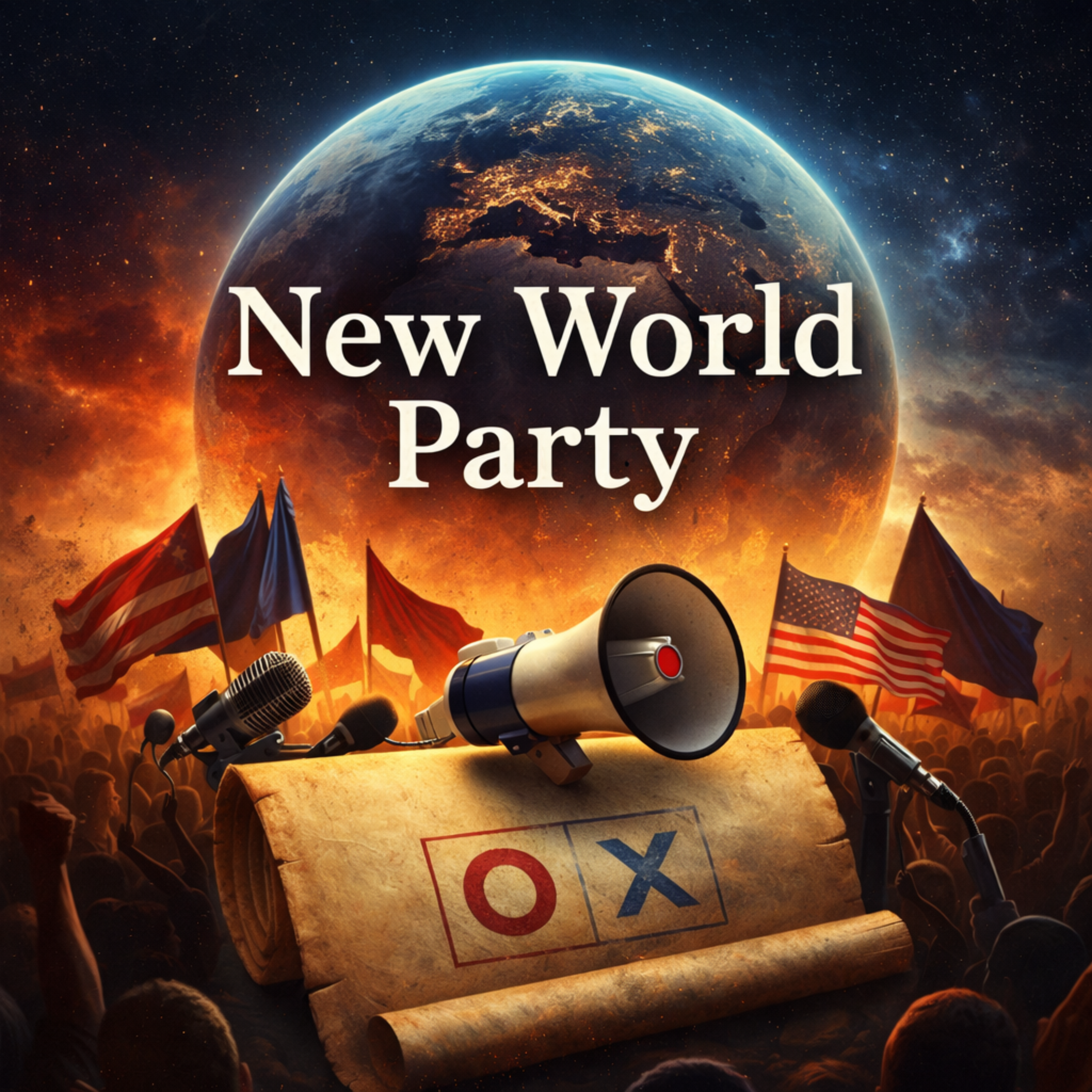 New World Party artwork