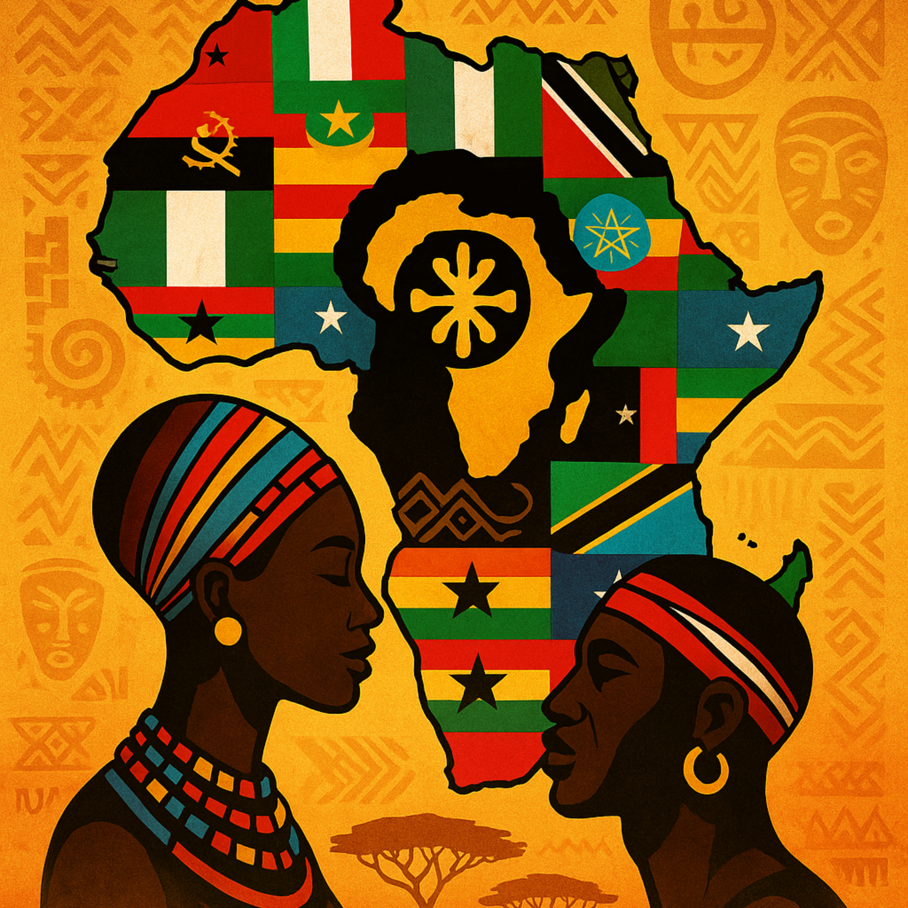 Spiritual Rise of Alkebulan artwork