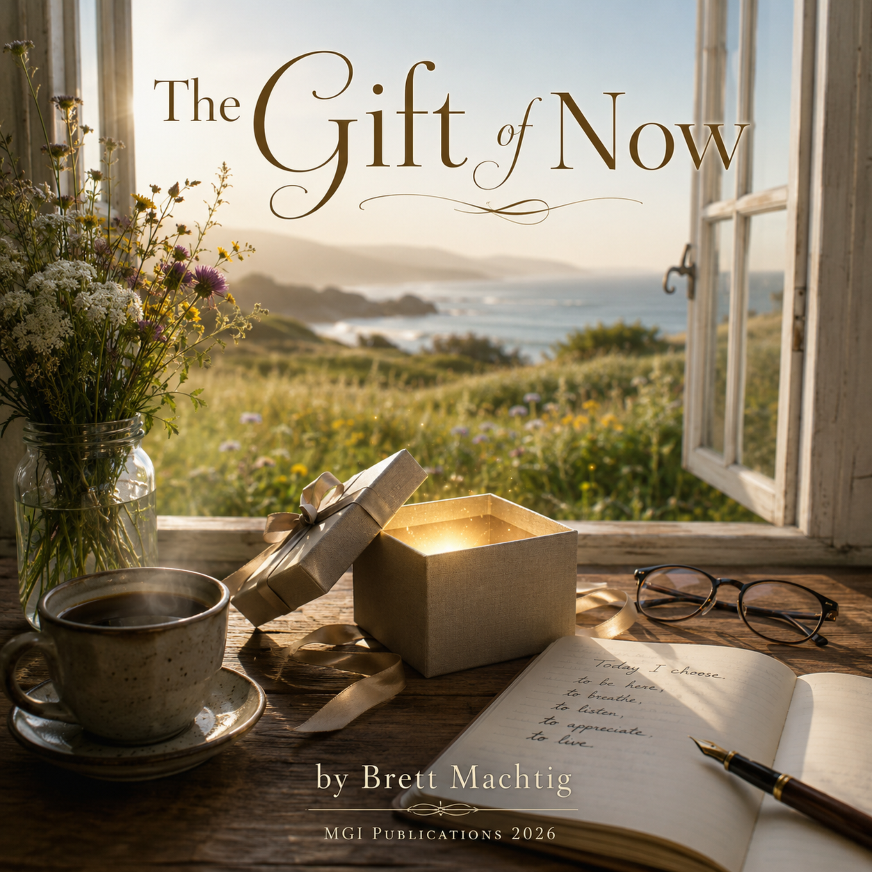 The Gift Of Now by Brett Machtig cover art