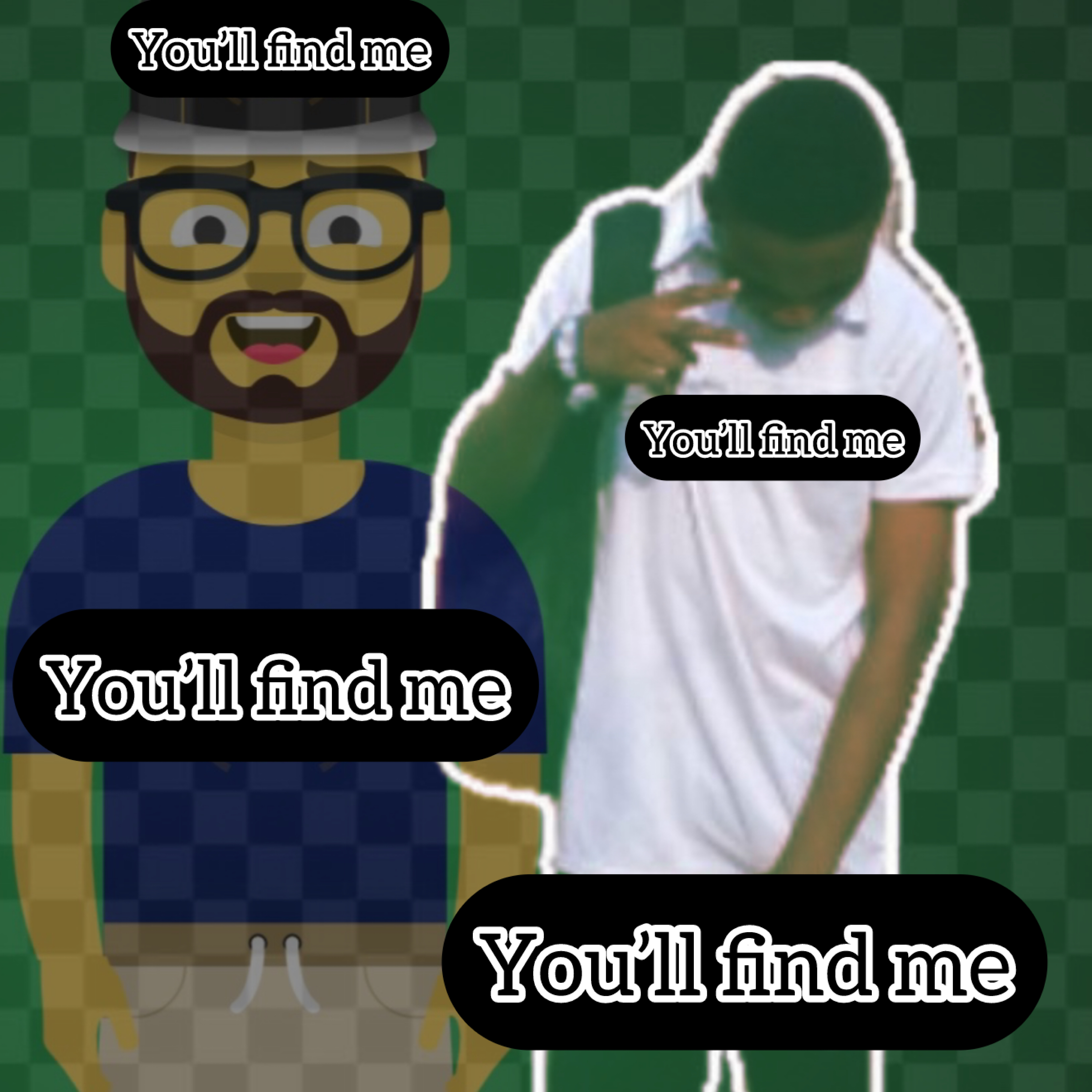 You’ll find me artwork