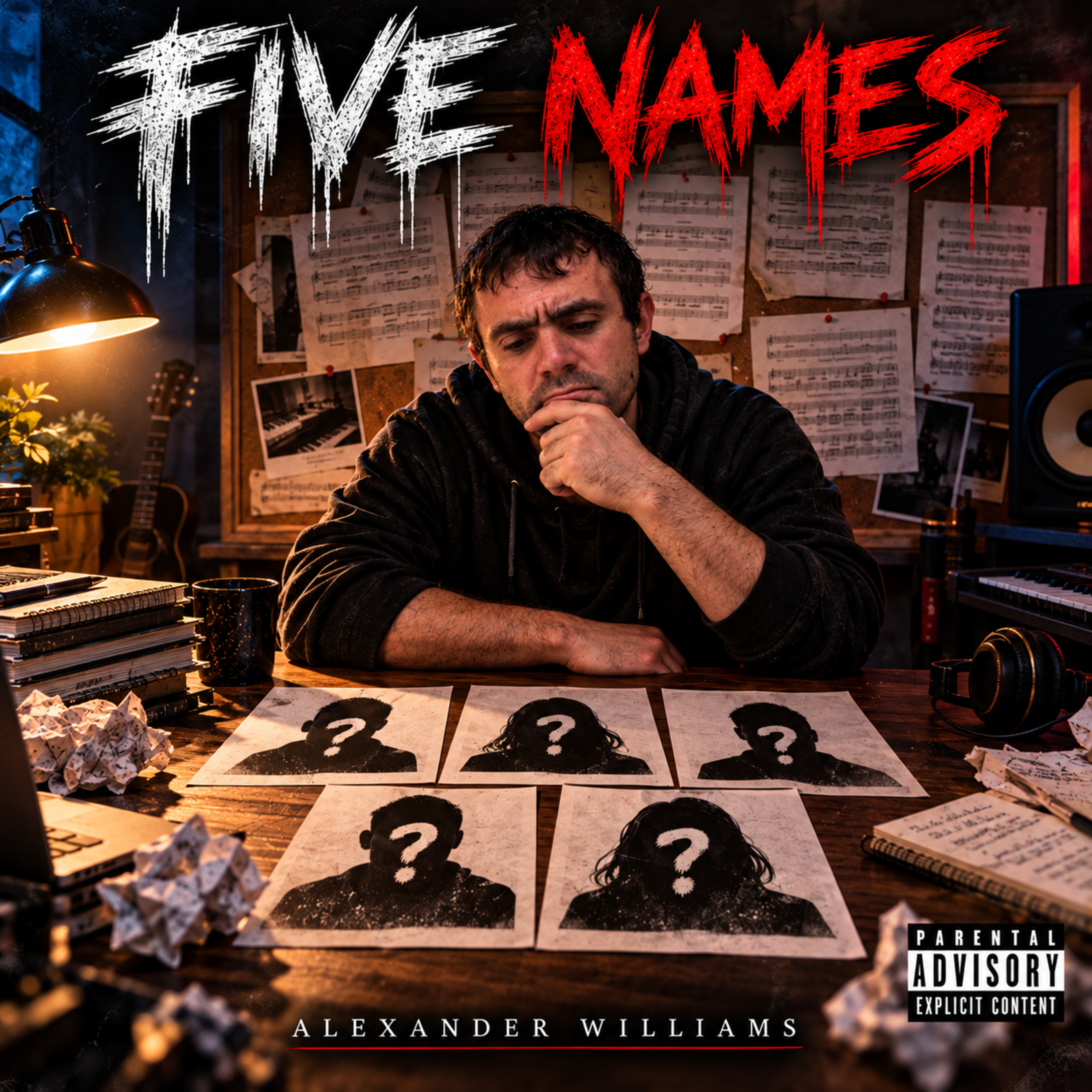 Five Names by Alexander Williams cover art