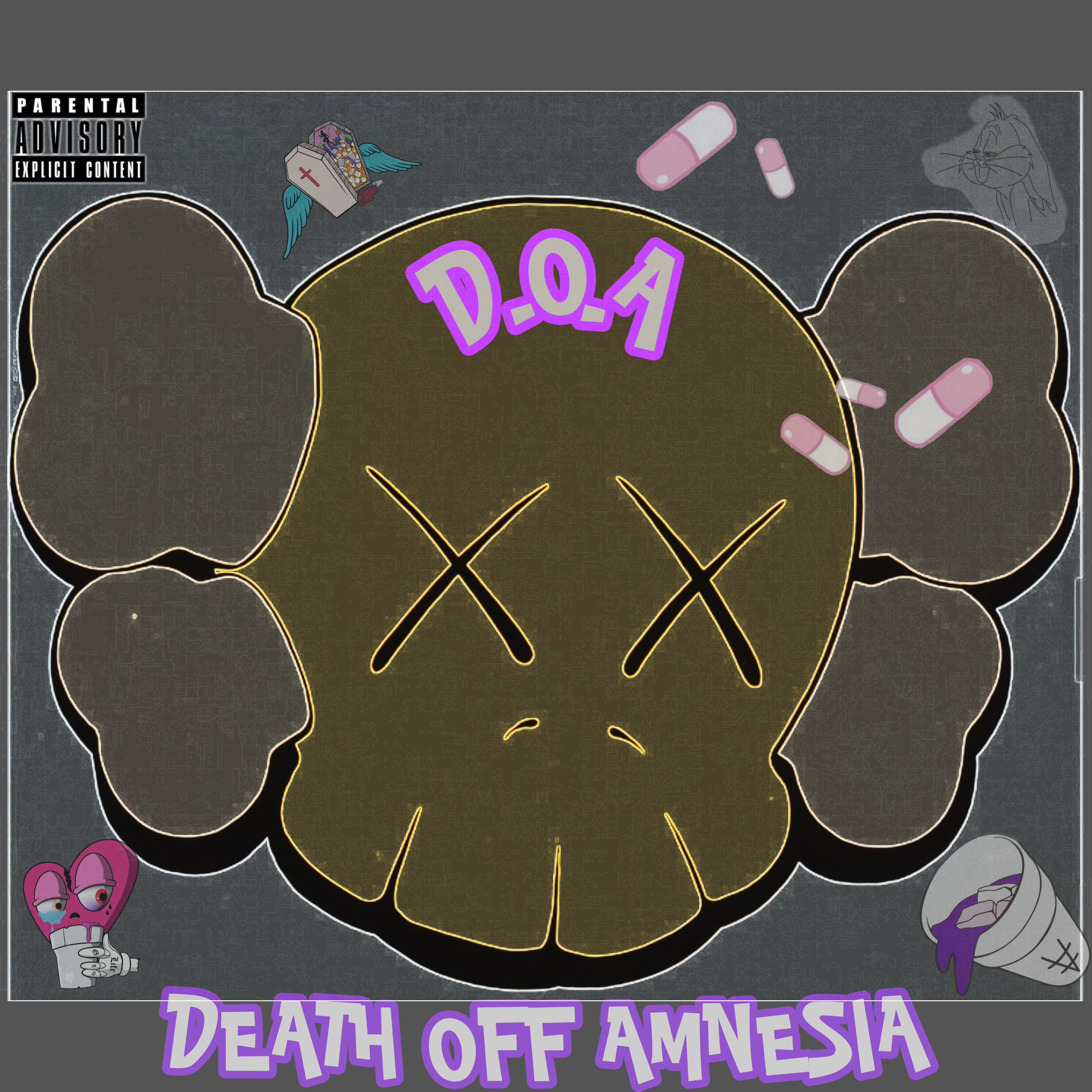 D.O.A ( DEATH OFF AMNESIA ) artwork