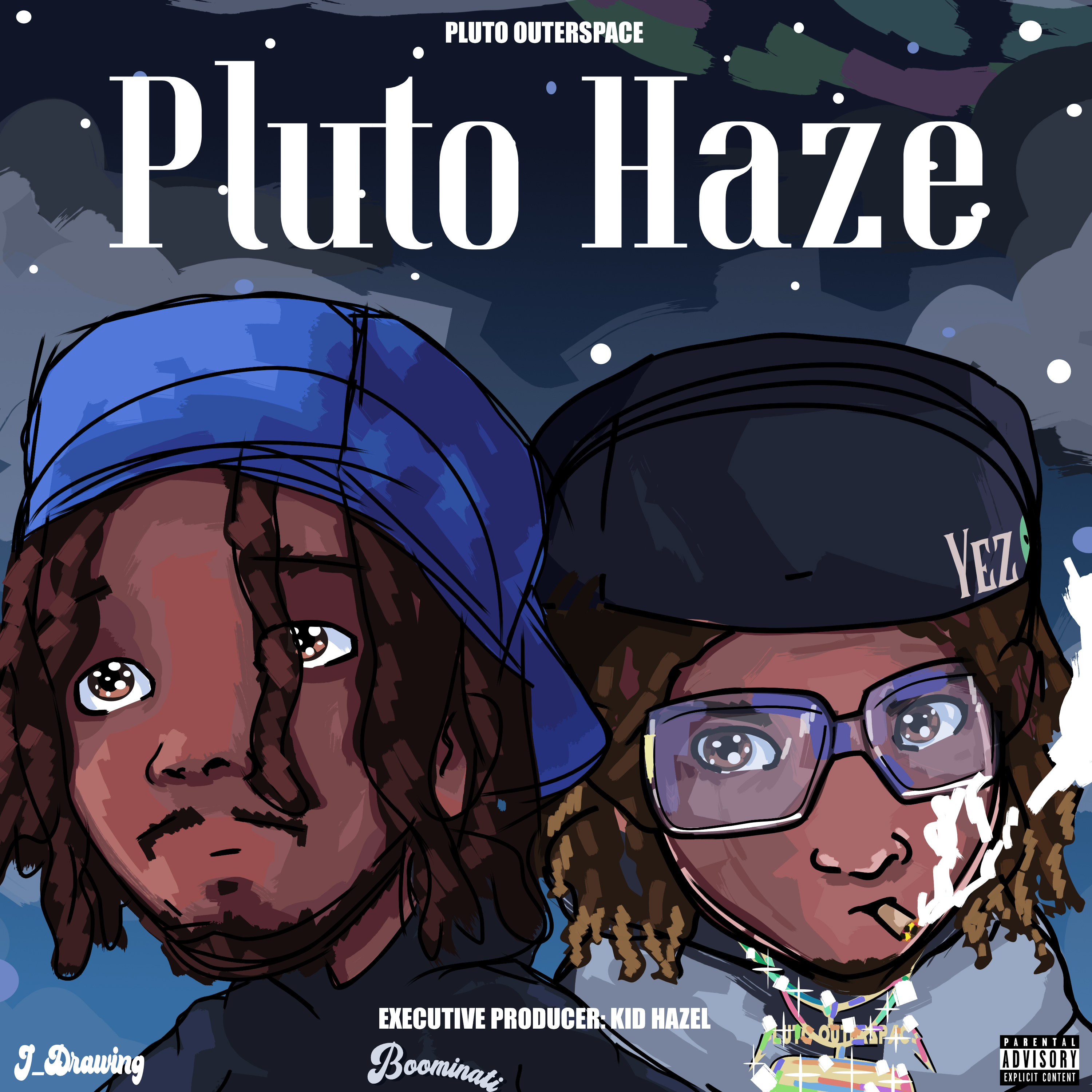 Pluto Haze - Pluto Outerspace