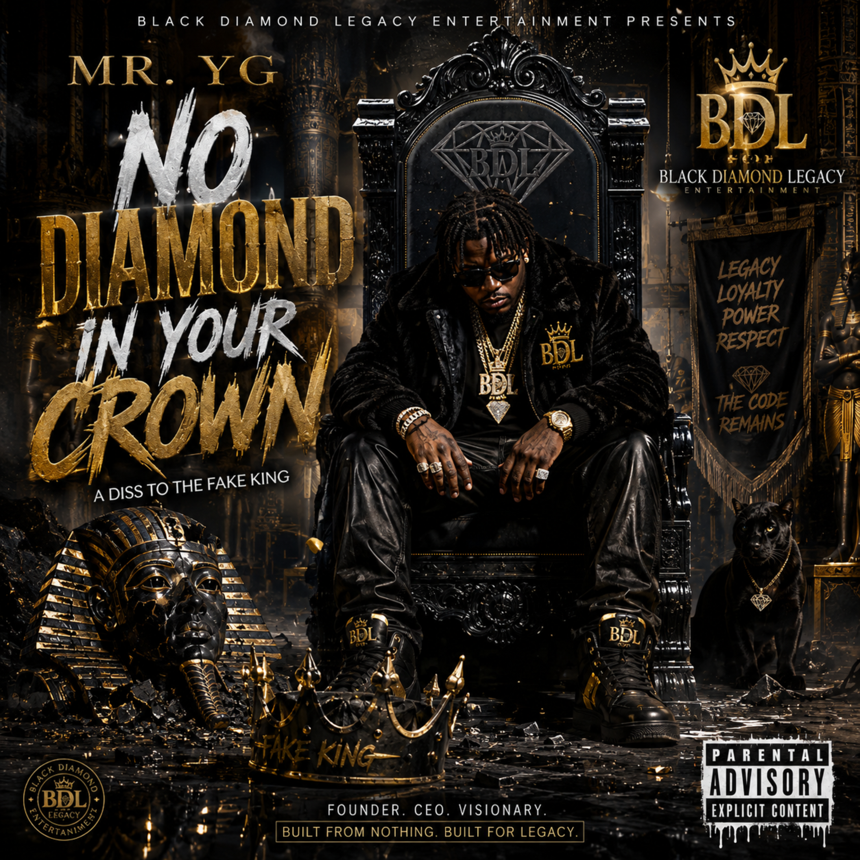 NO DIAMOND IN YOUR CROWN by Mr. YGeee cover art