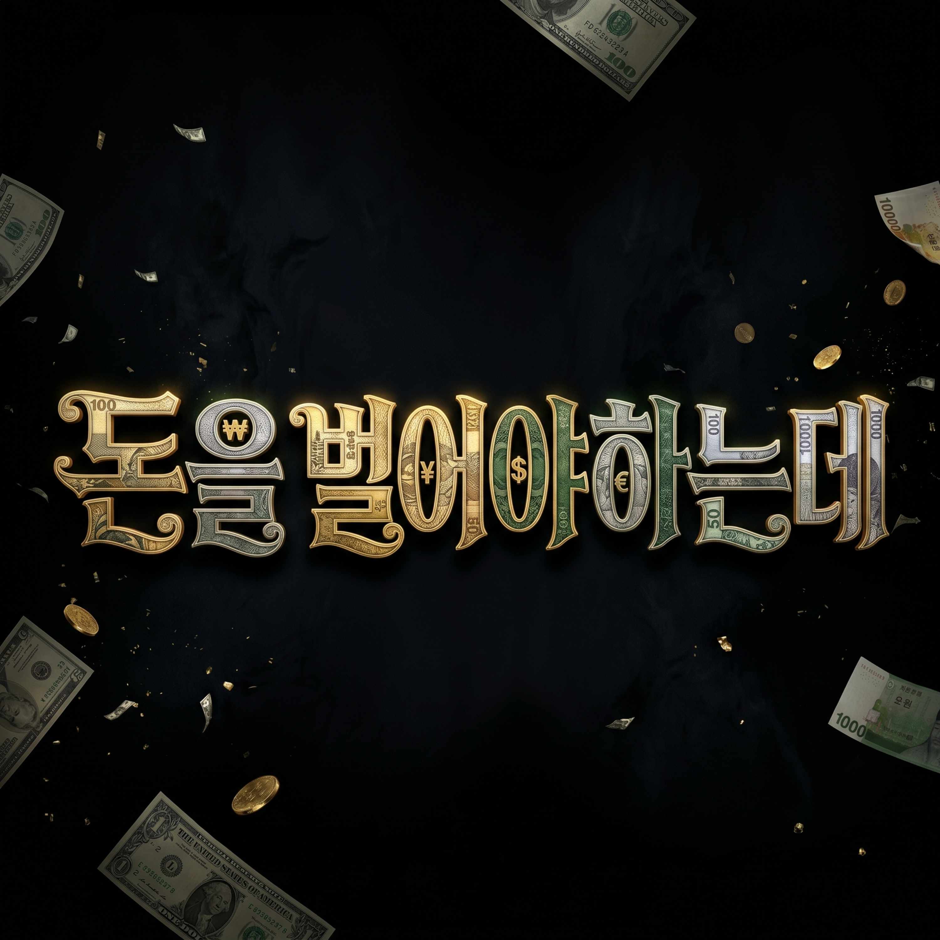 돈을 벌어야 하는데 artwork
