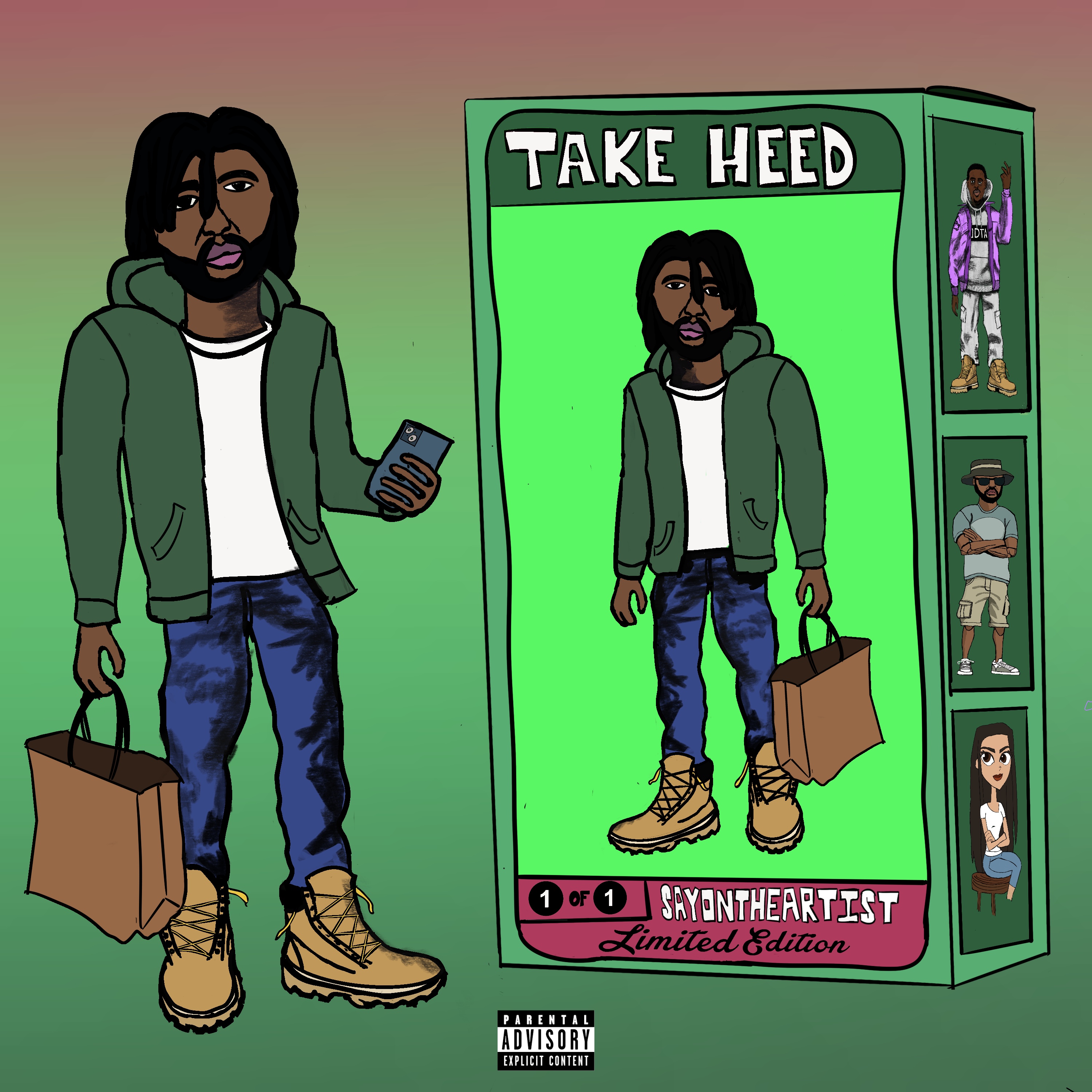 Take Heed artwork