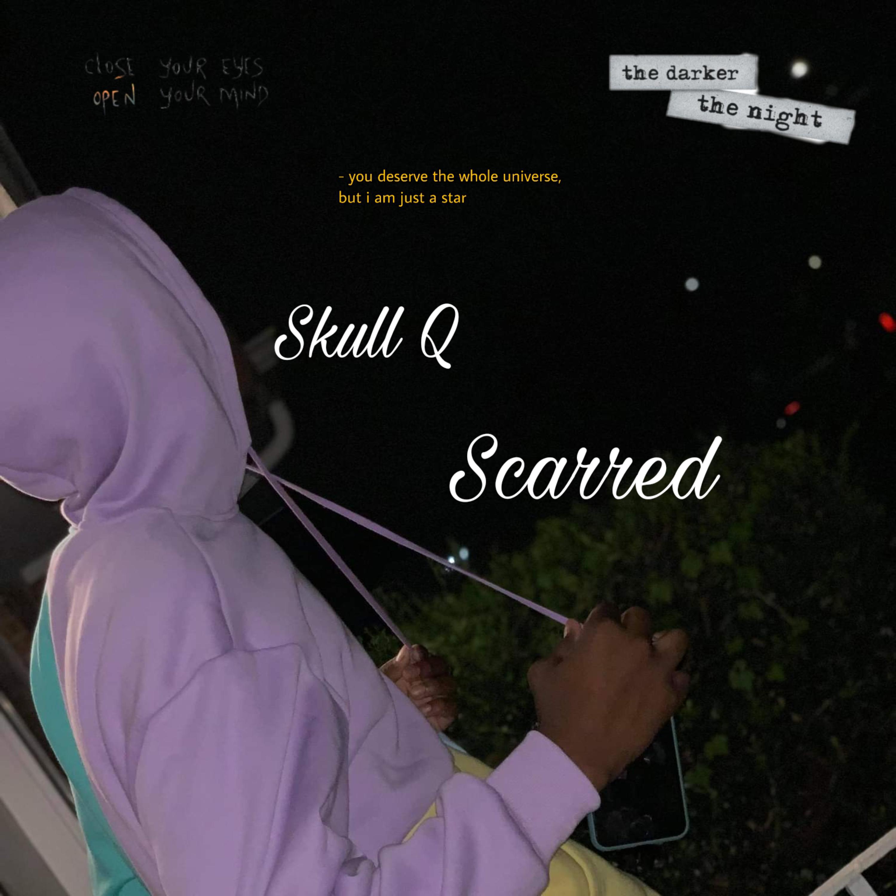Scarred artwork