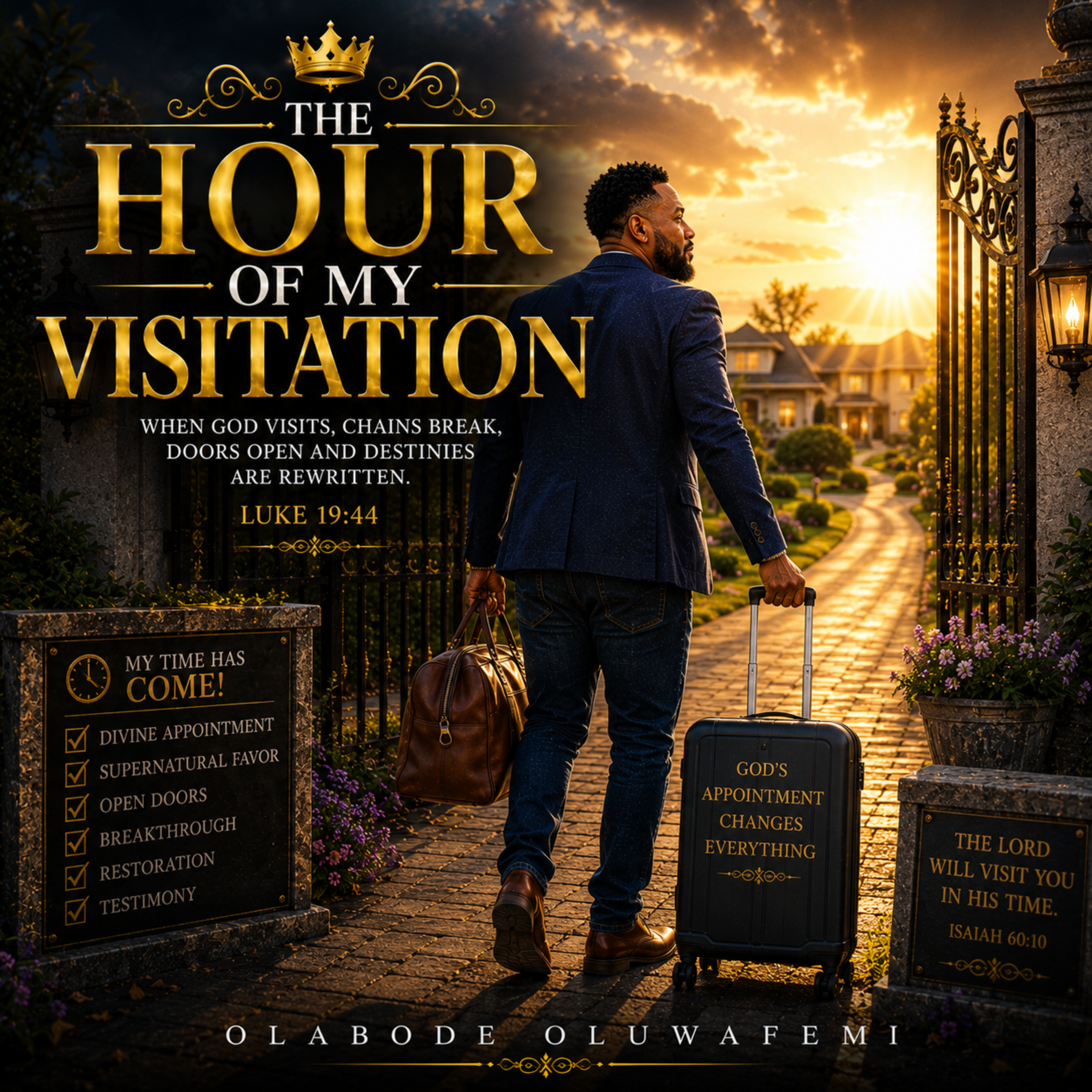 The Hour of My Visitation by olabode oluwafemi cover art