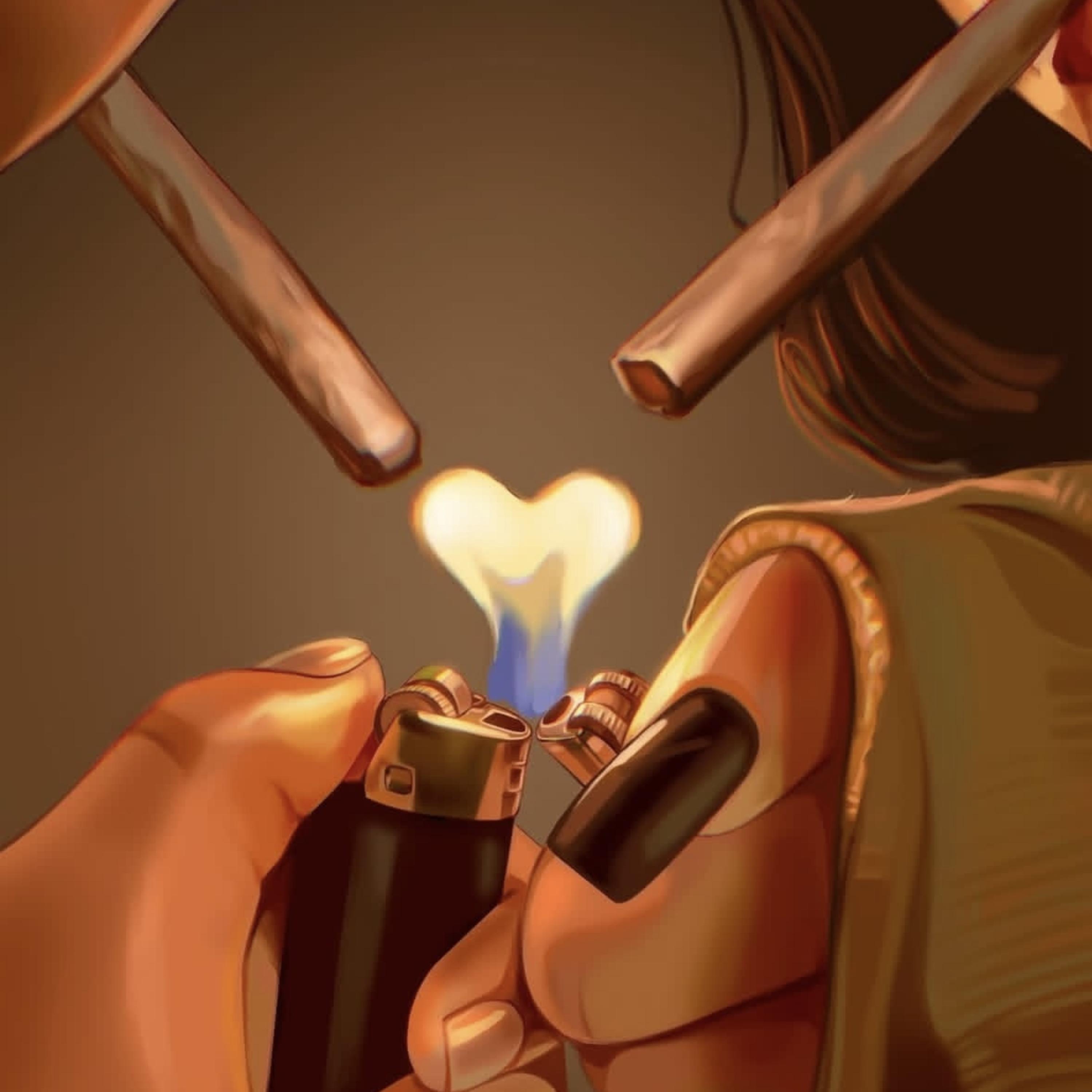 Coughing artwork