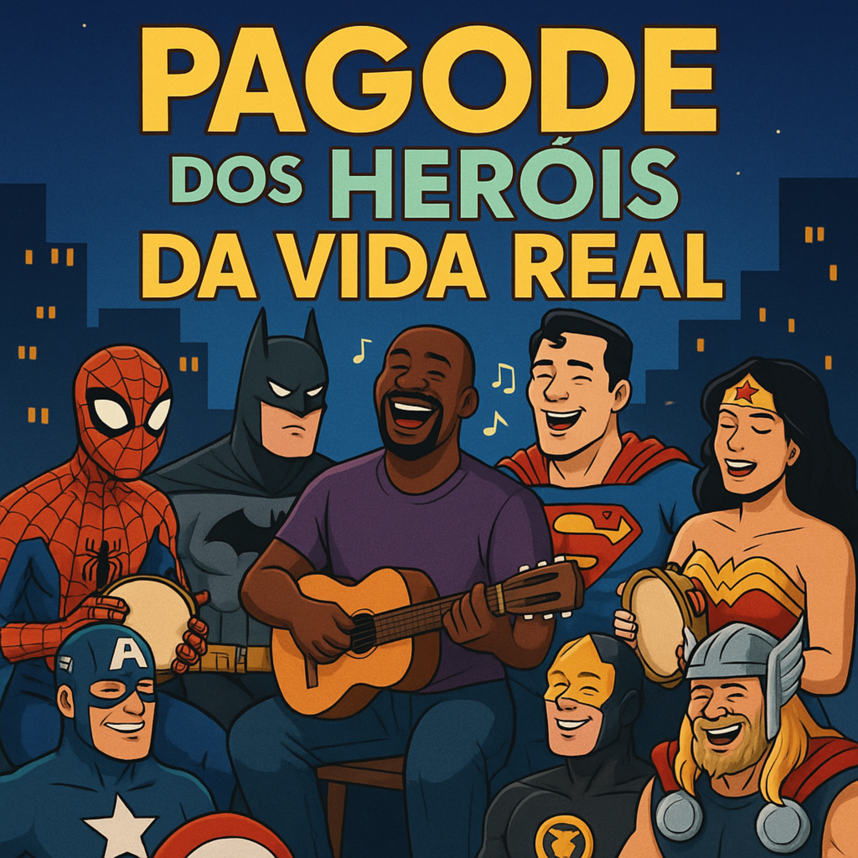 Pagode dos heróis da vida real artwork