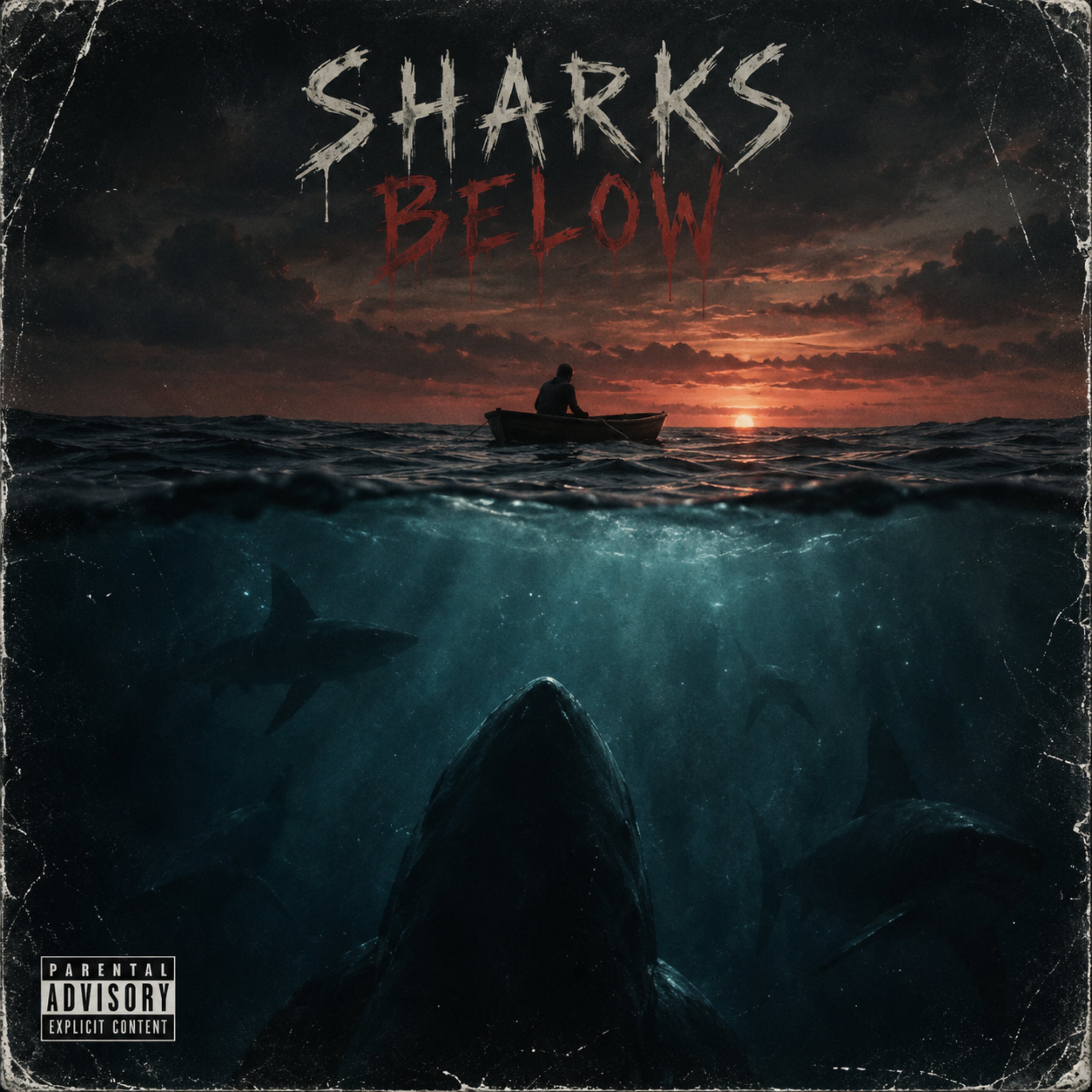 Sharks Below by Jaycigs cover art