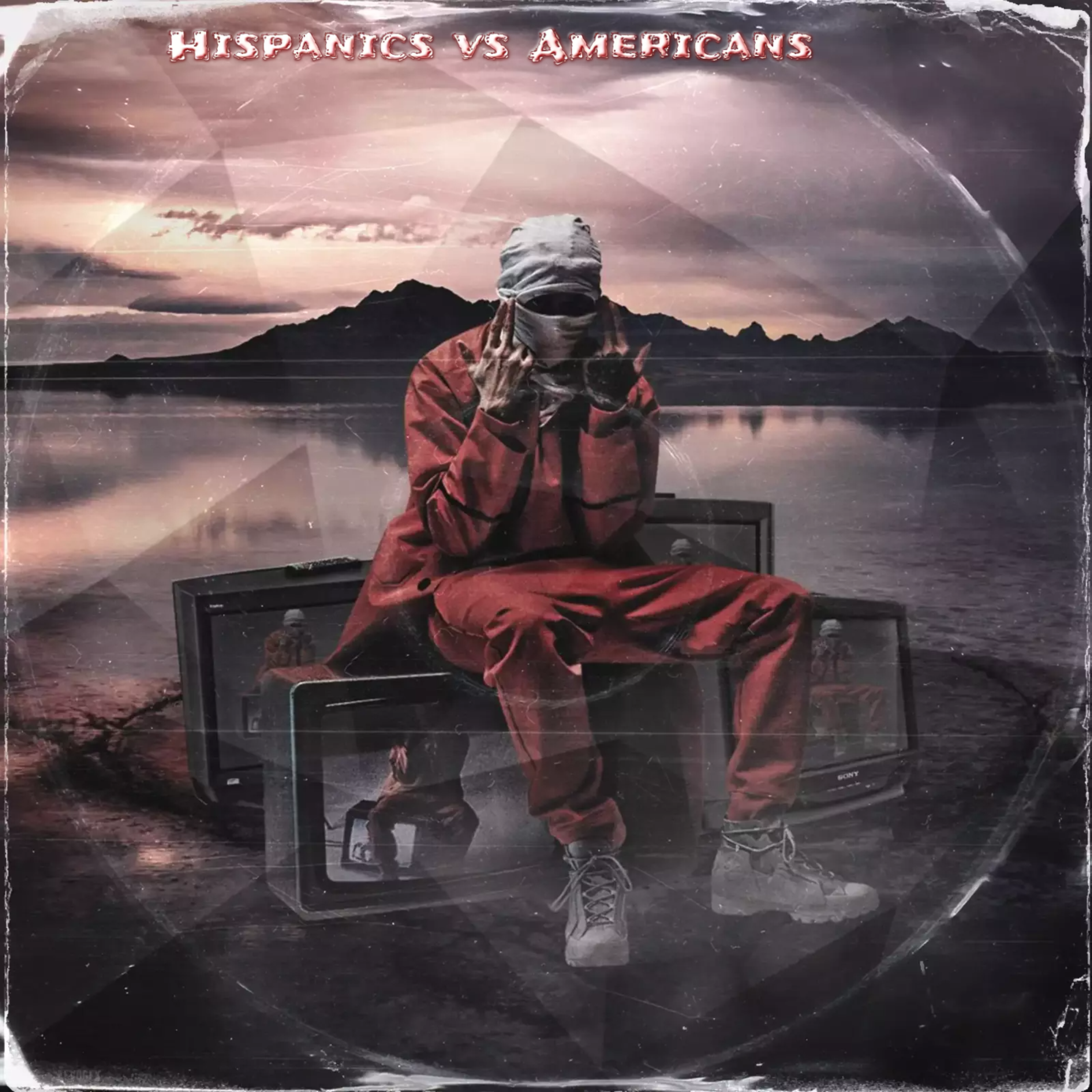 Hispanics vs Americans artwork