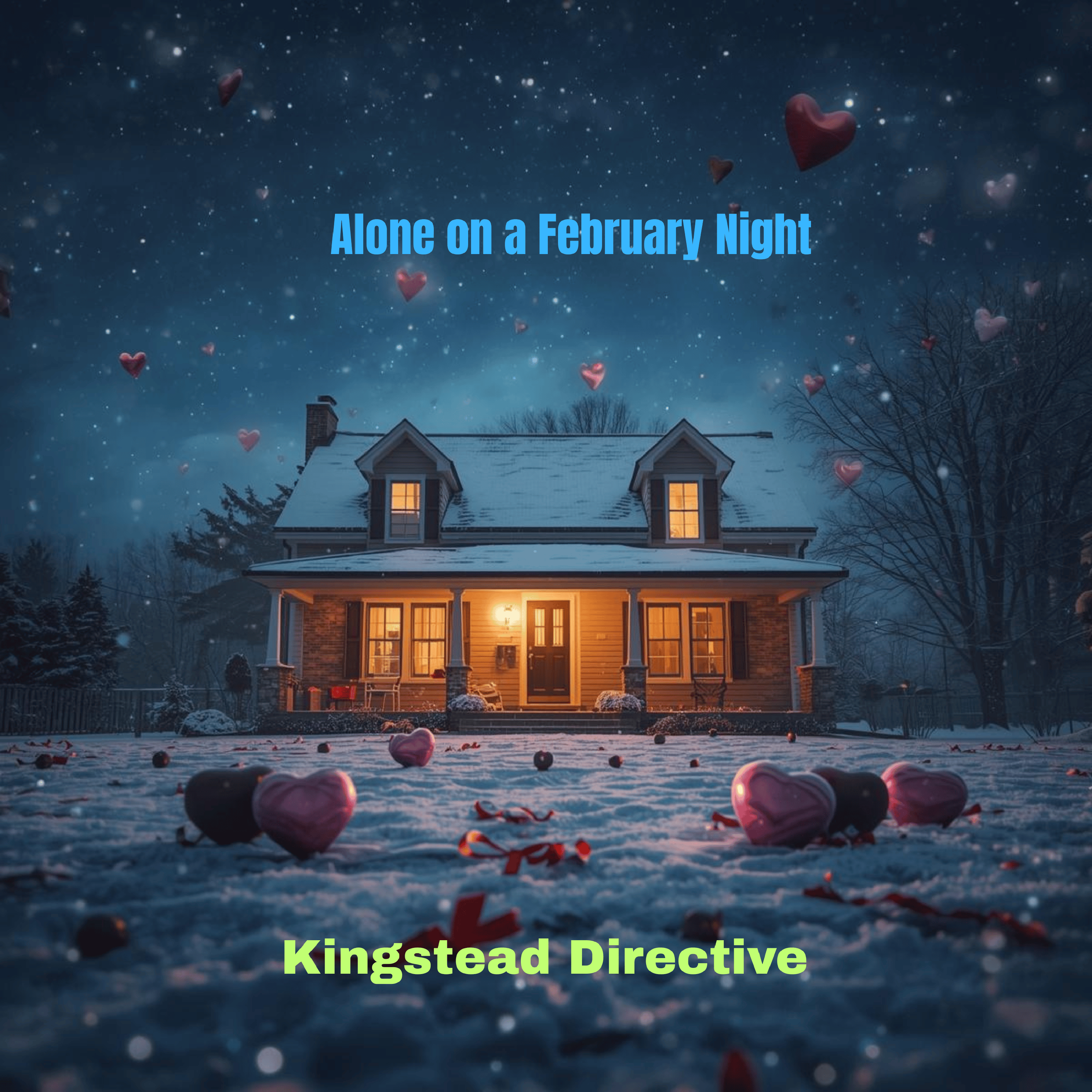 Alone on a February Night artwork