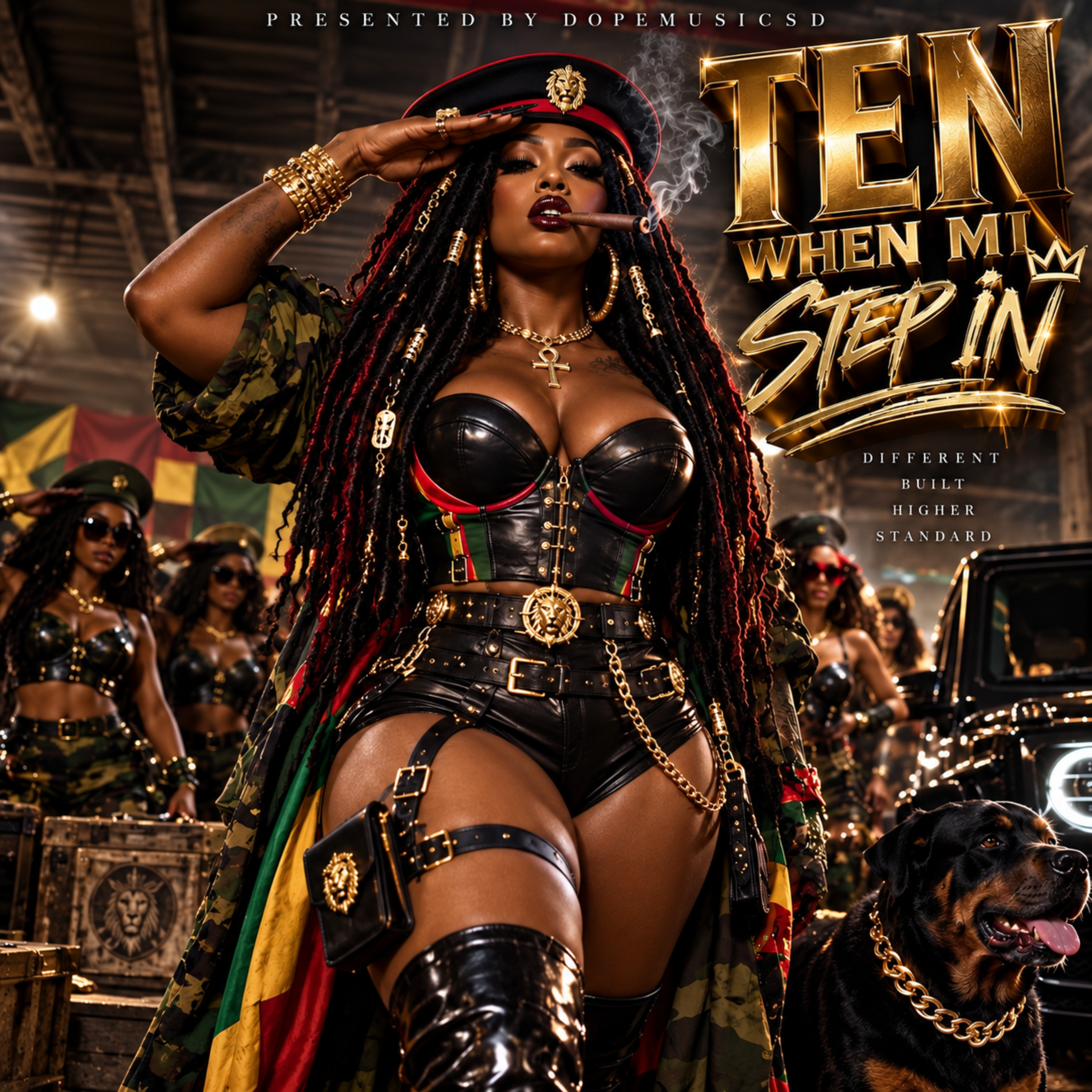 TEN WHEN MI STEP IN by DopeMusicSD cover art