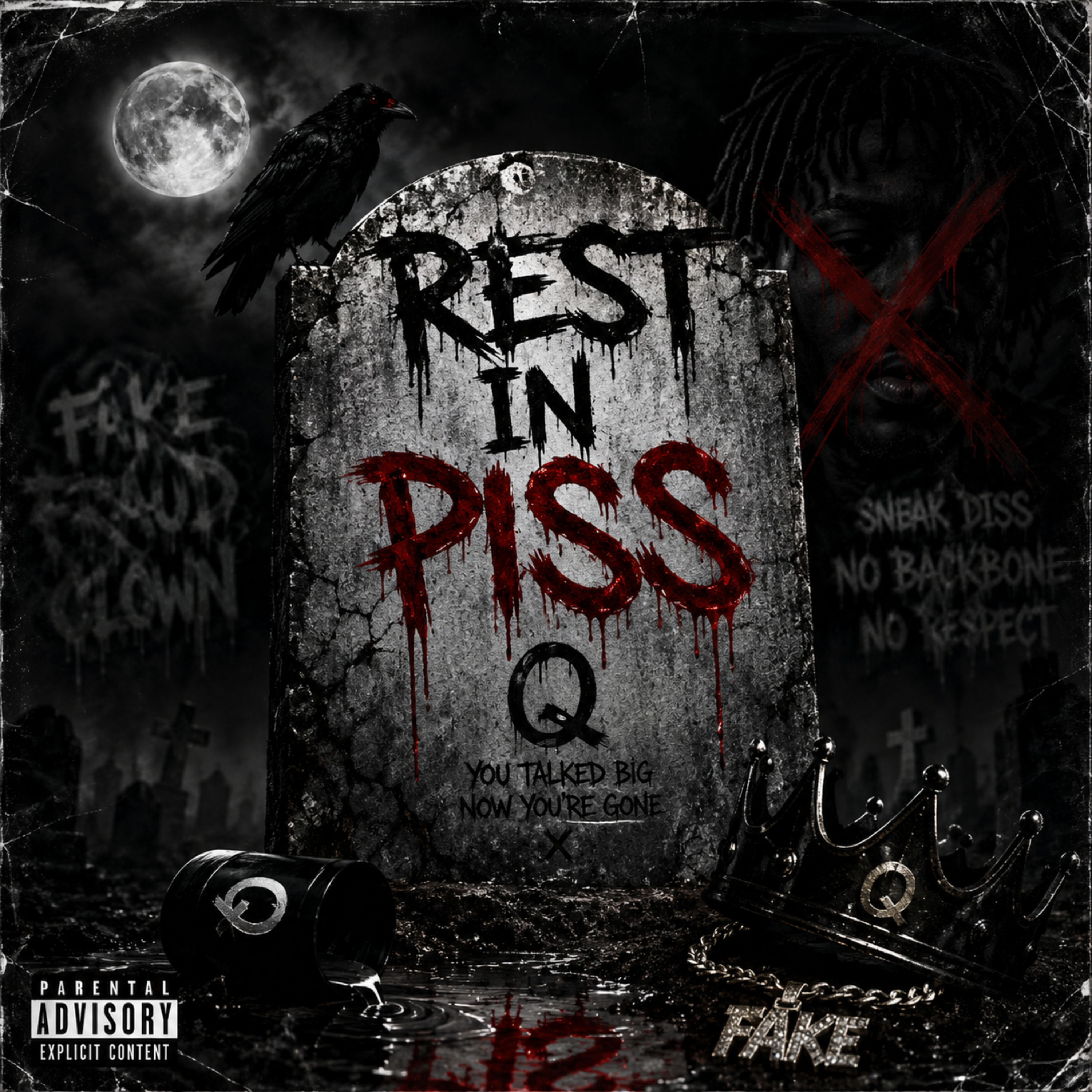 Rest In Piss by Vib3 cover art
