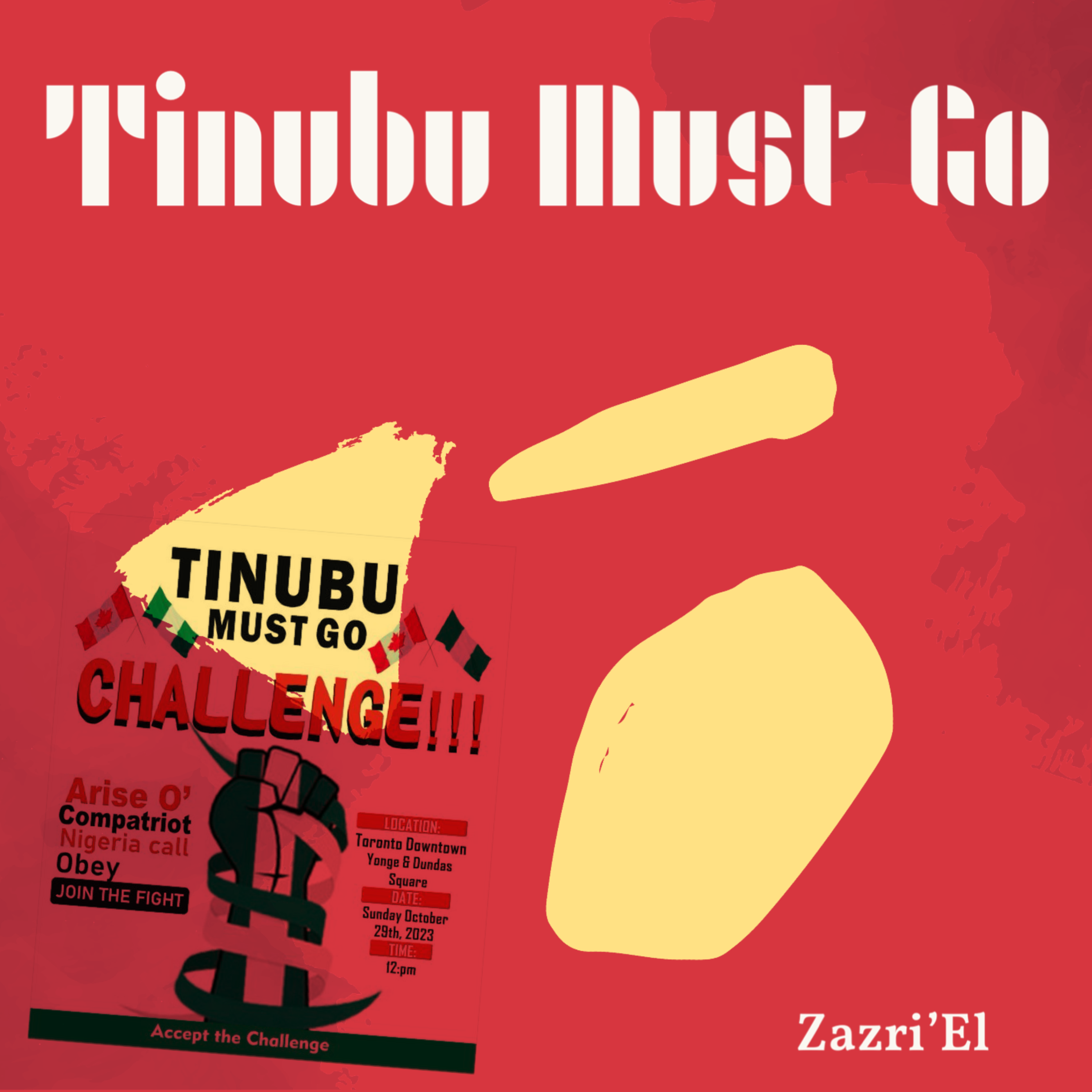 Tinubu Must Go artwork