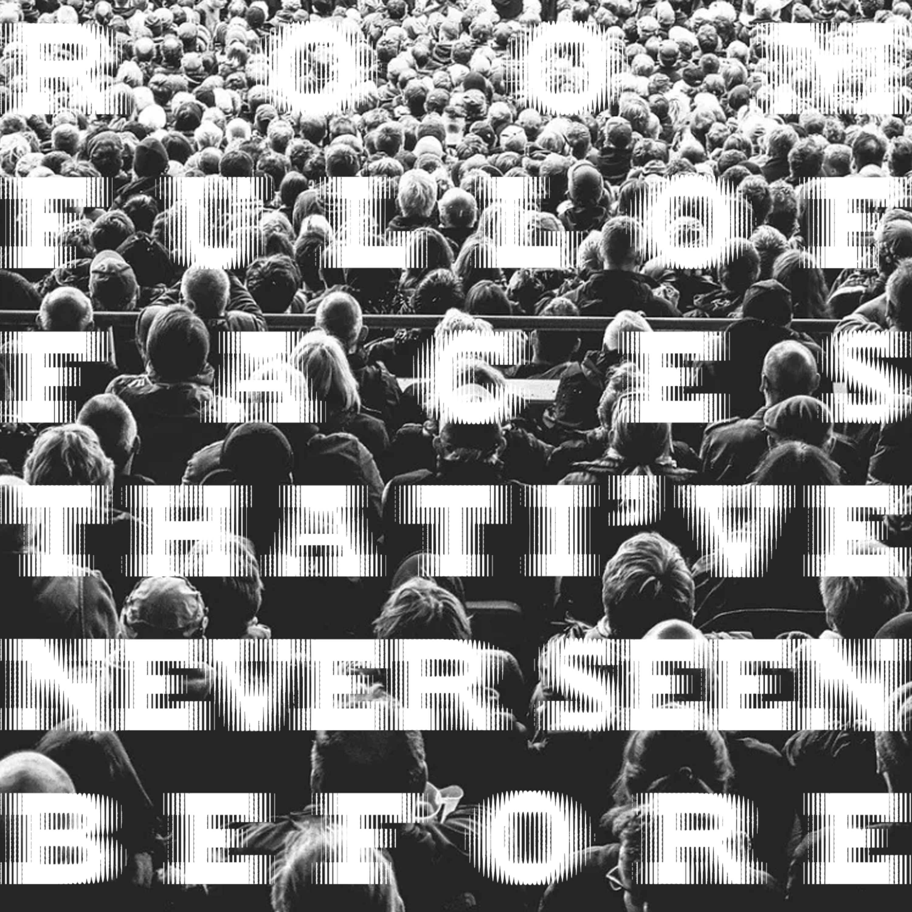 Room Full of Faces (Never Seen Before) by Oliver Link cover art