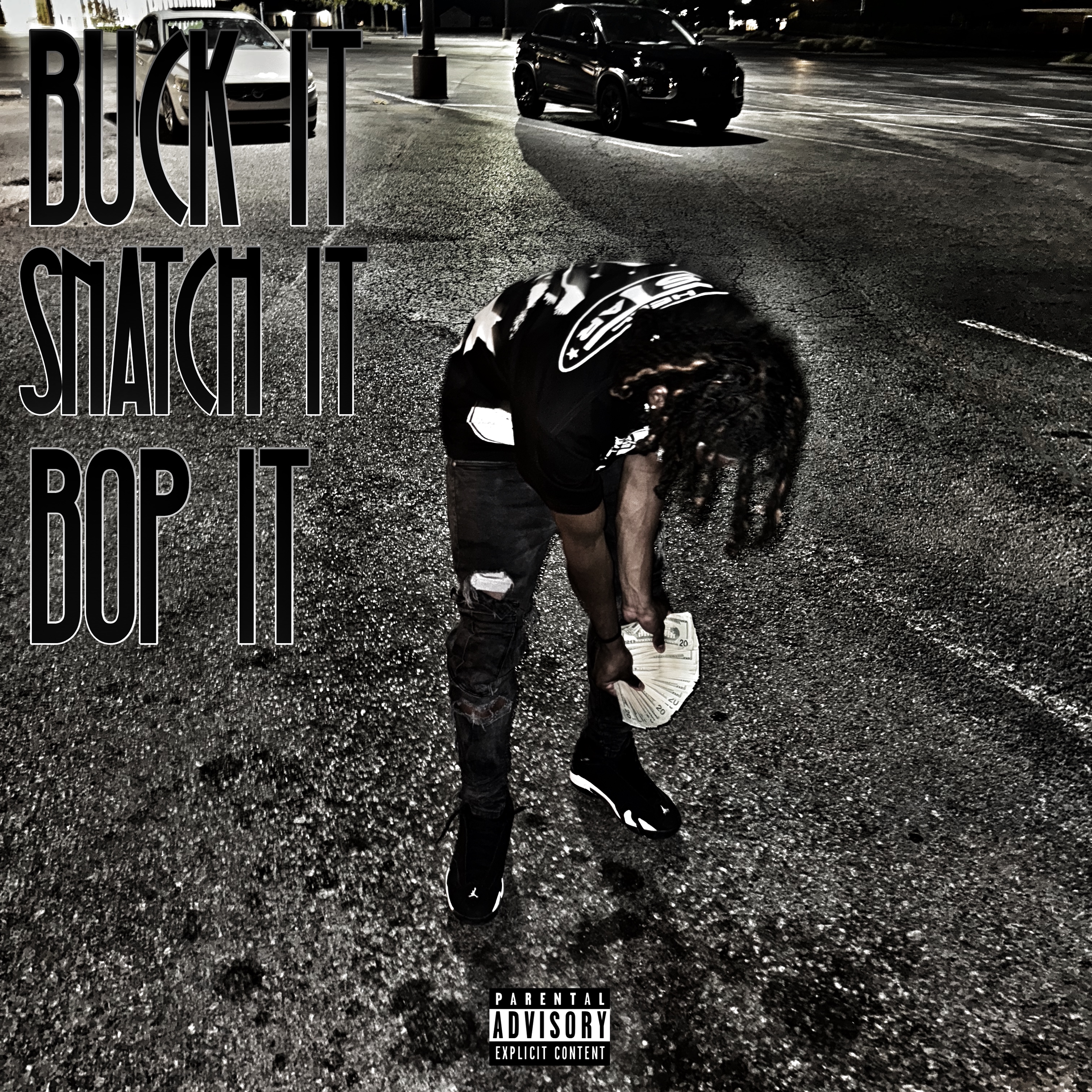 Buck It, Snatch It, Bop It artwork