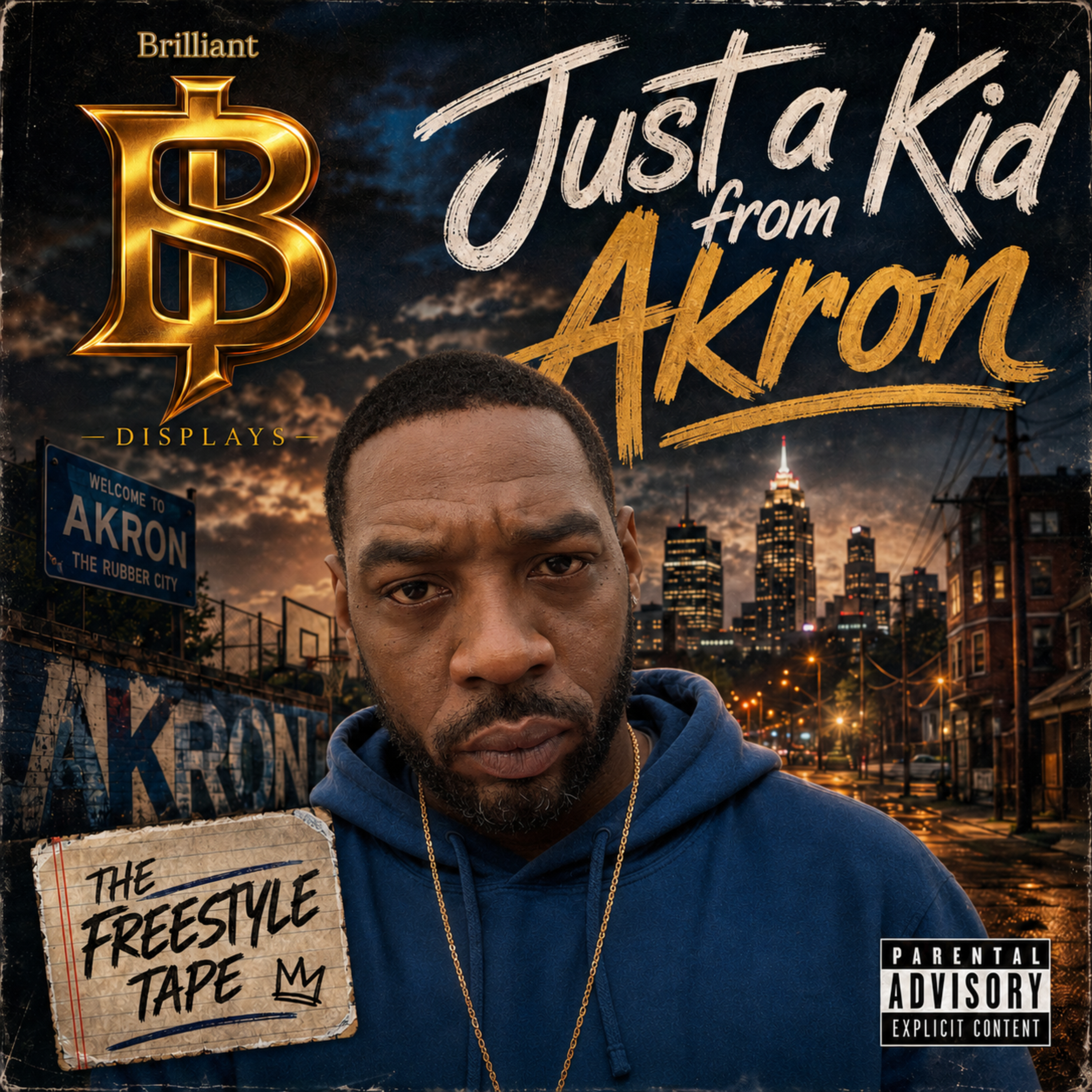 Just A Kid From Akron by Brilliant Displays cover art