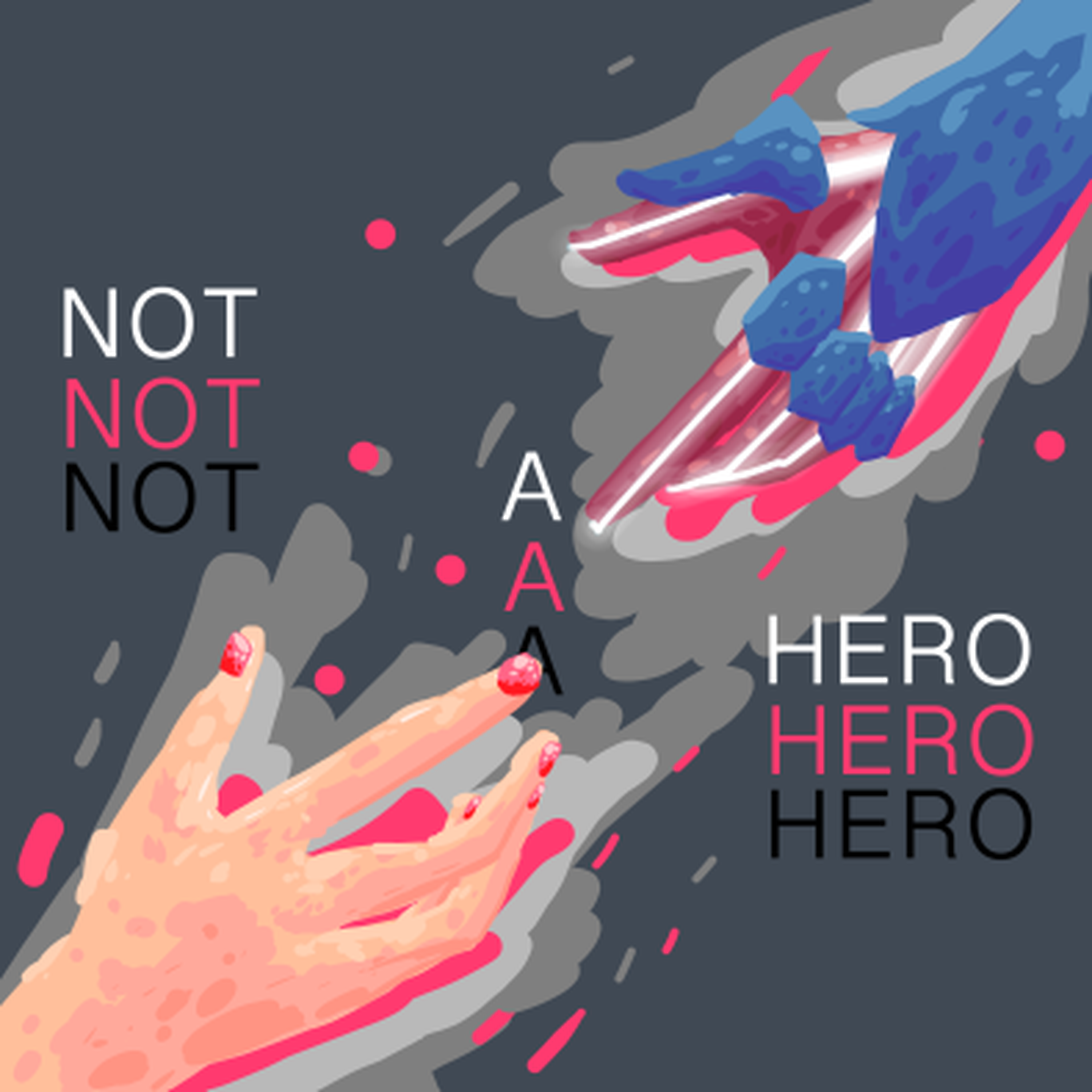 not a hero artwork