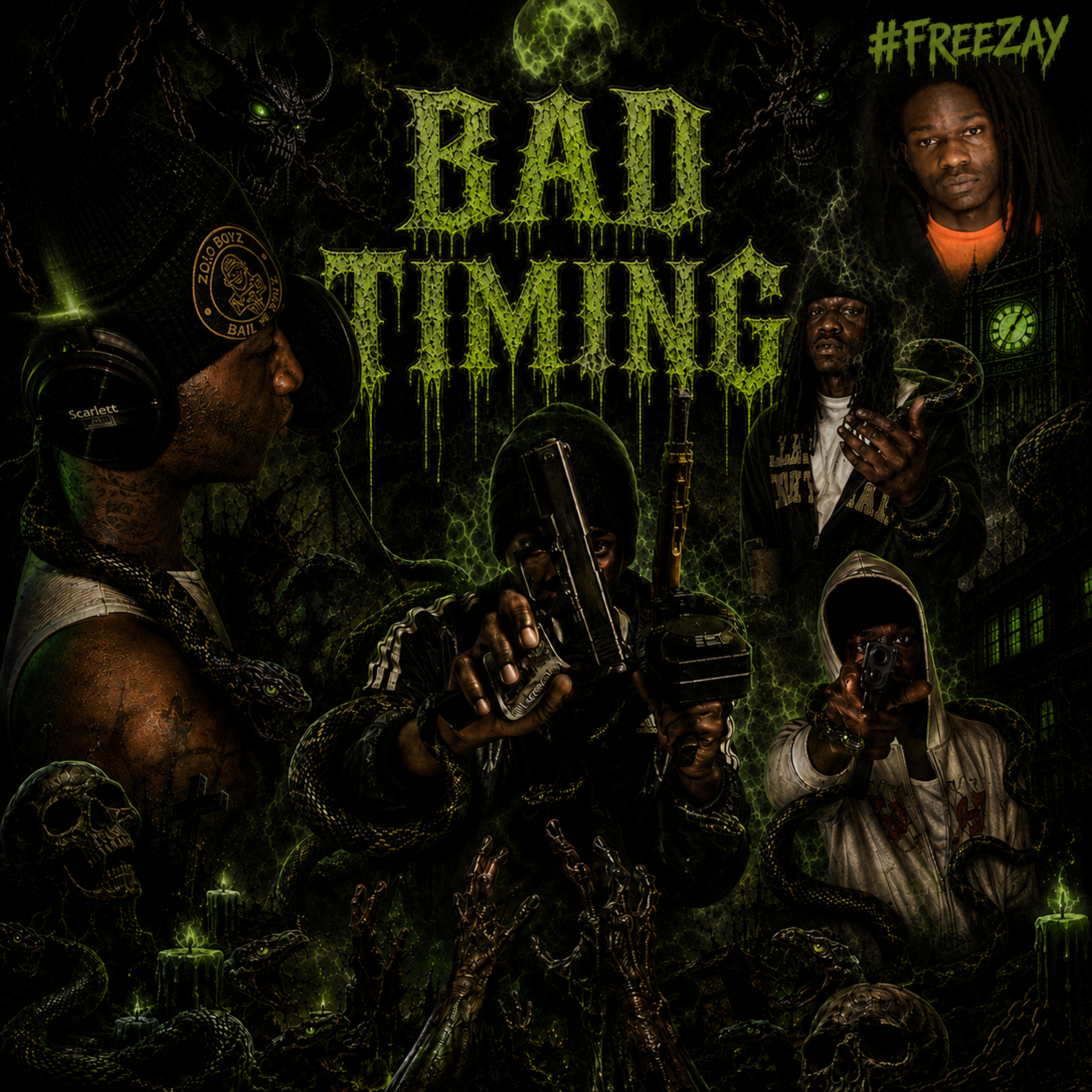 BAD TIMINING by 6BlokkVet cover art