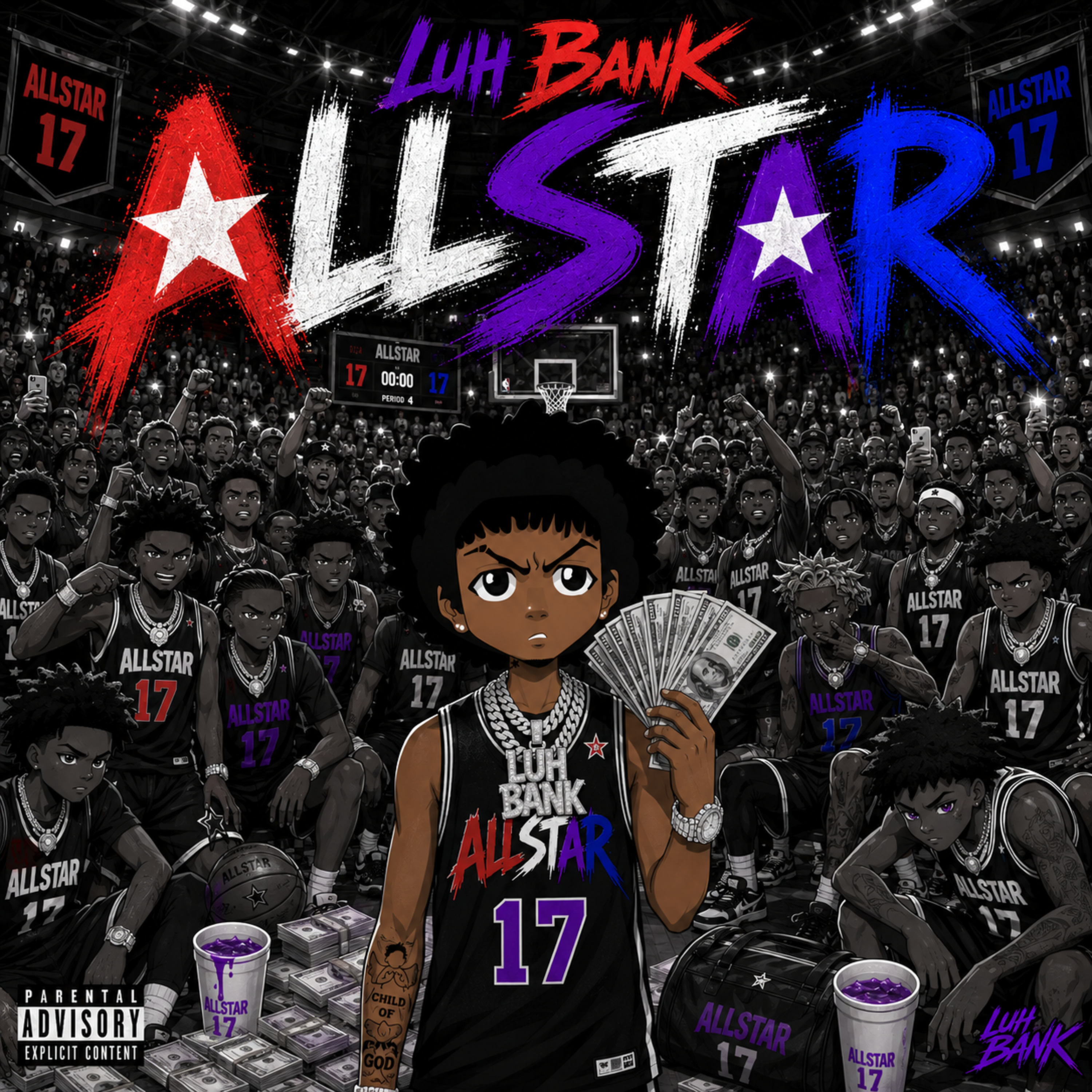 AllStar Nigga by Luh Bank cover art