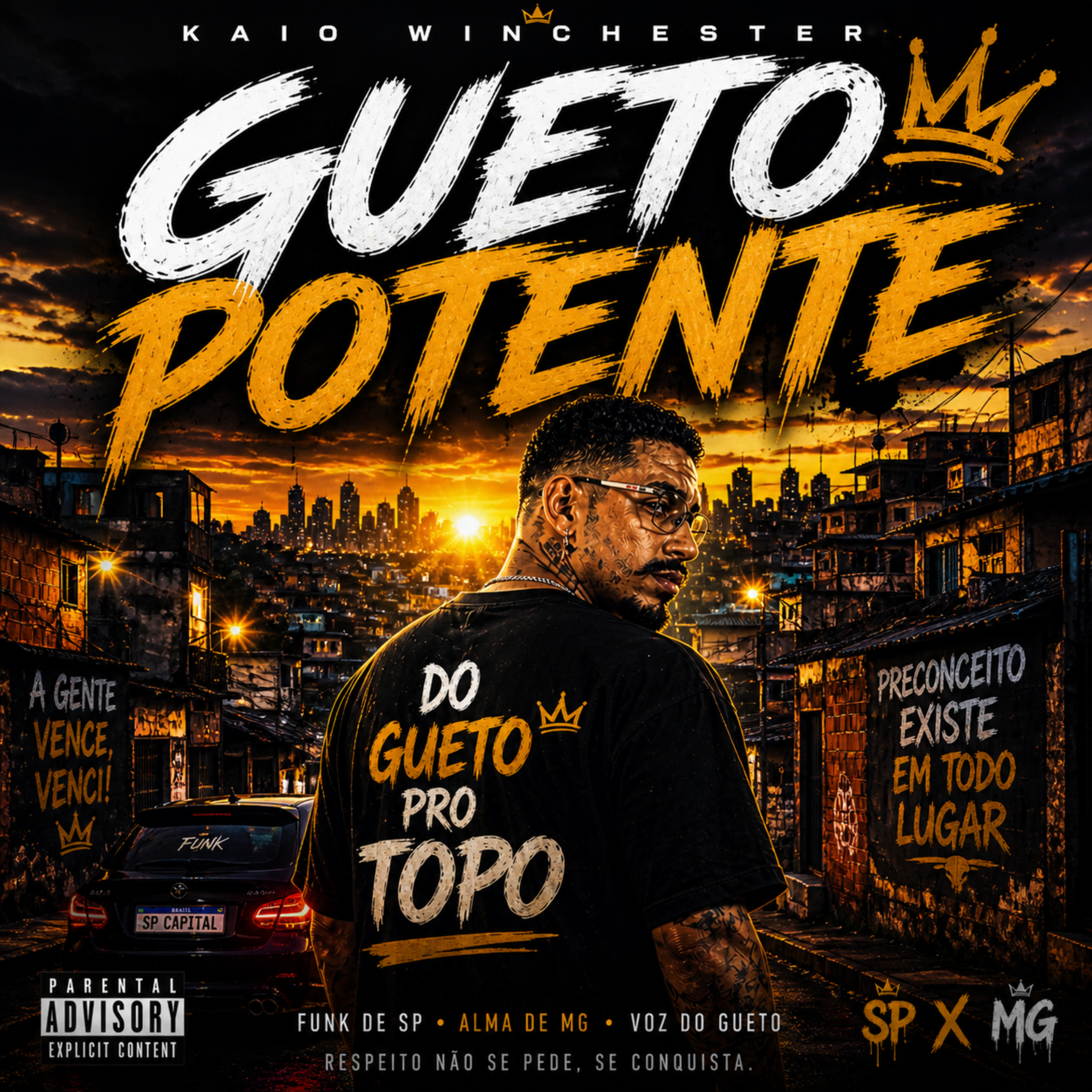 Gueto potente by Kaio Winchester cover art